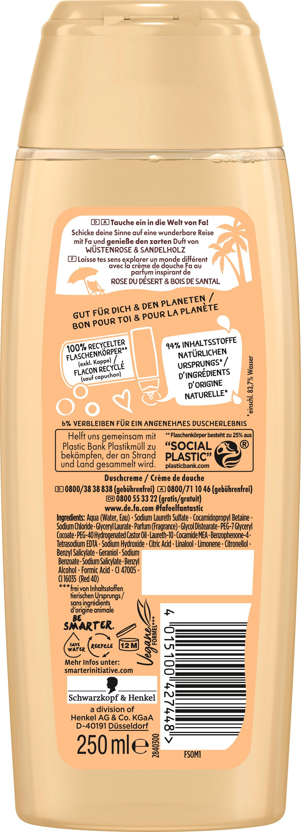 Produktbild FA Pflegende Duschcreme Oriental Moments 2 von 9