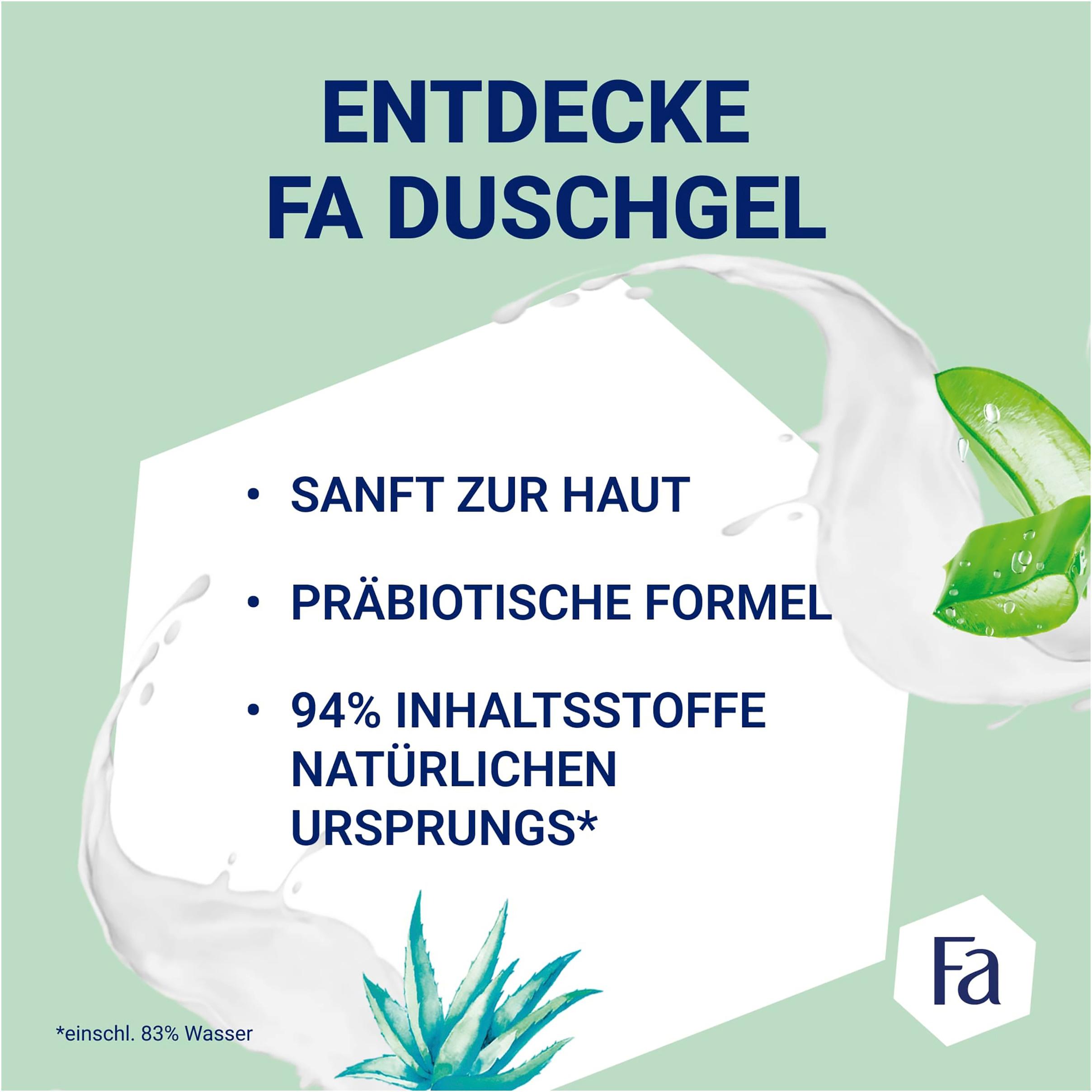 Produktbild FA Pflegende Duschcreme Aloe Vera Yoghurt 250ml 6 von 13