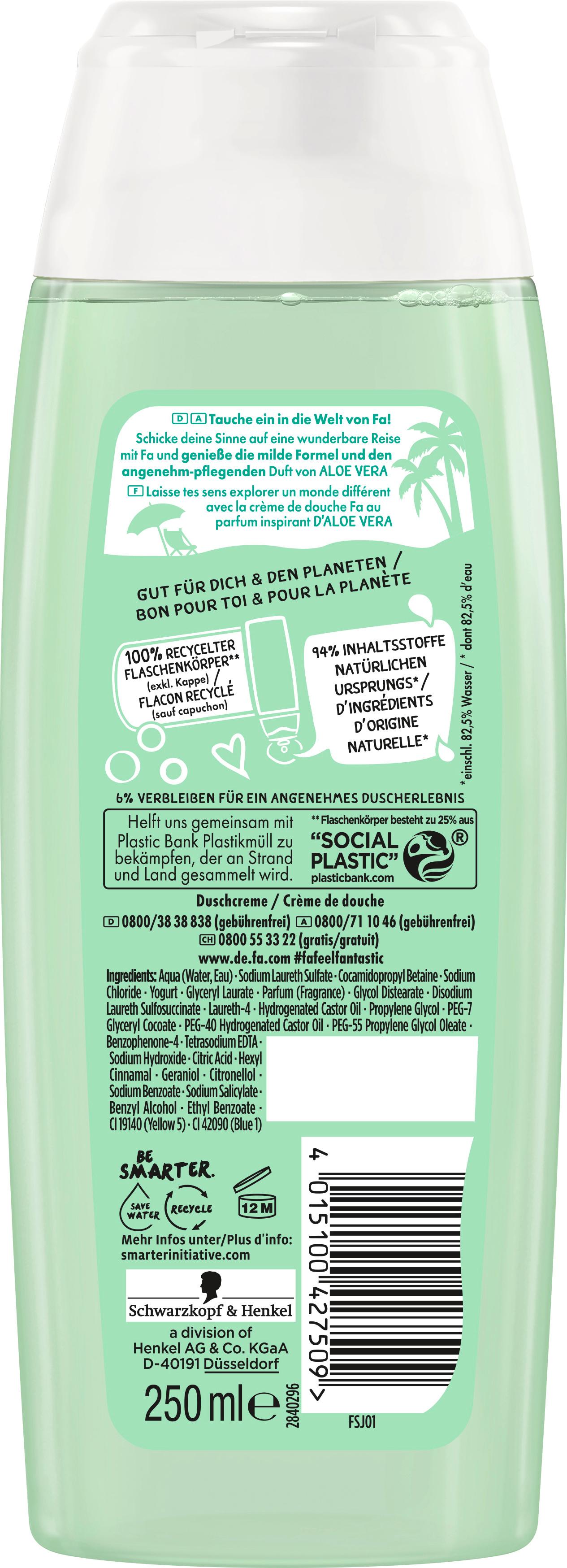 Produktbild FA Pflegende Duschcreme Aloe Vera Yoghurt 250ml 3 von 13