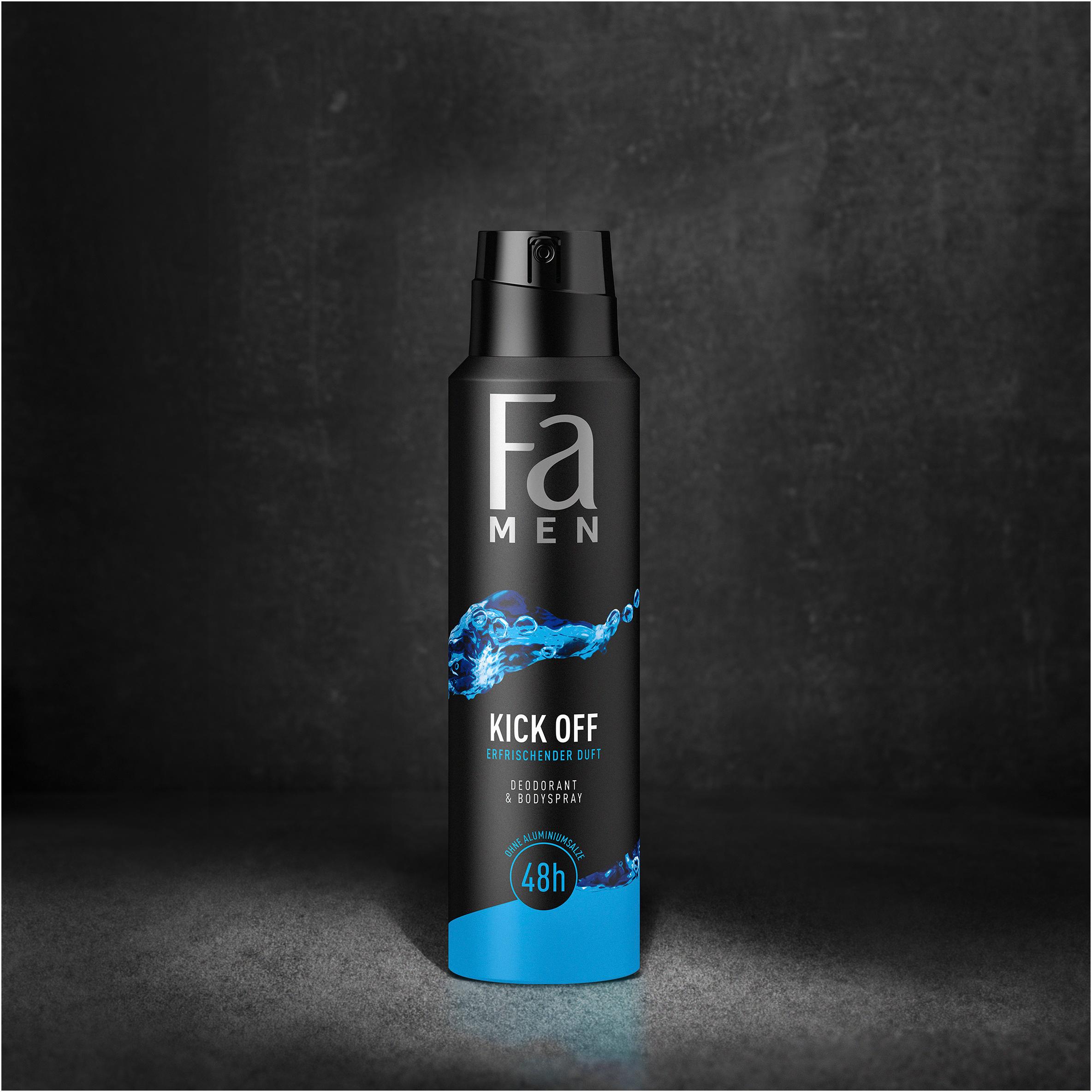 Produktbild FA Men Deodorant&Bodyspray Kick Off 150ml 4 von 9