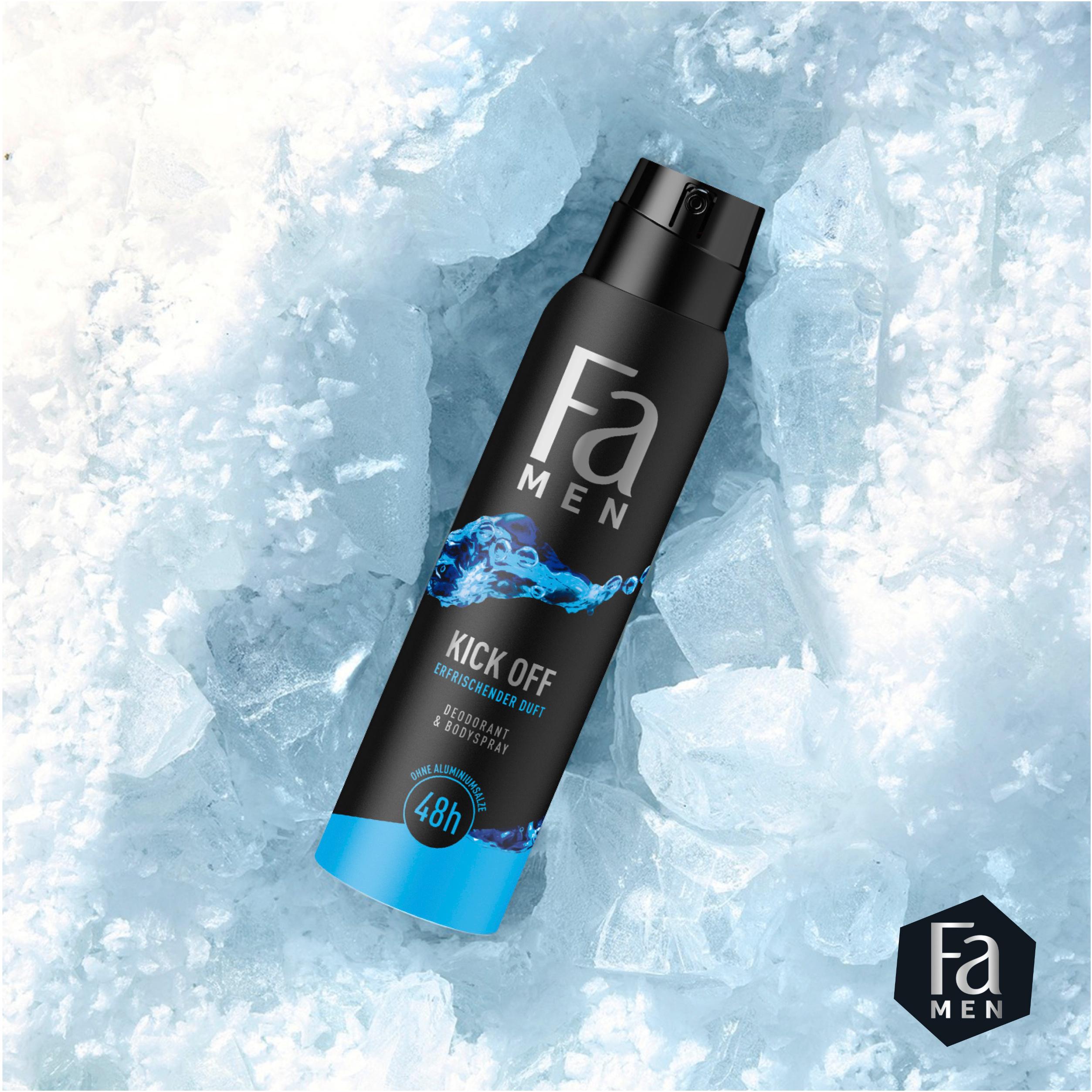 Produktbild FA Men Deodorant&Bodyspray Kick Off 150ml 7 von 9