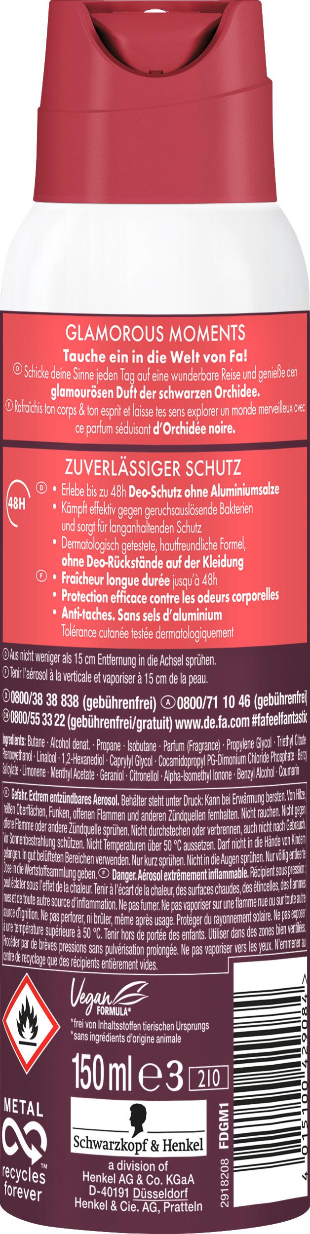 Produktbild FA Deospray Glamorous Moments 150ml 2 von 5