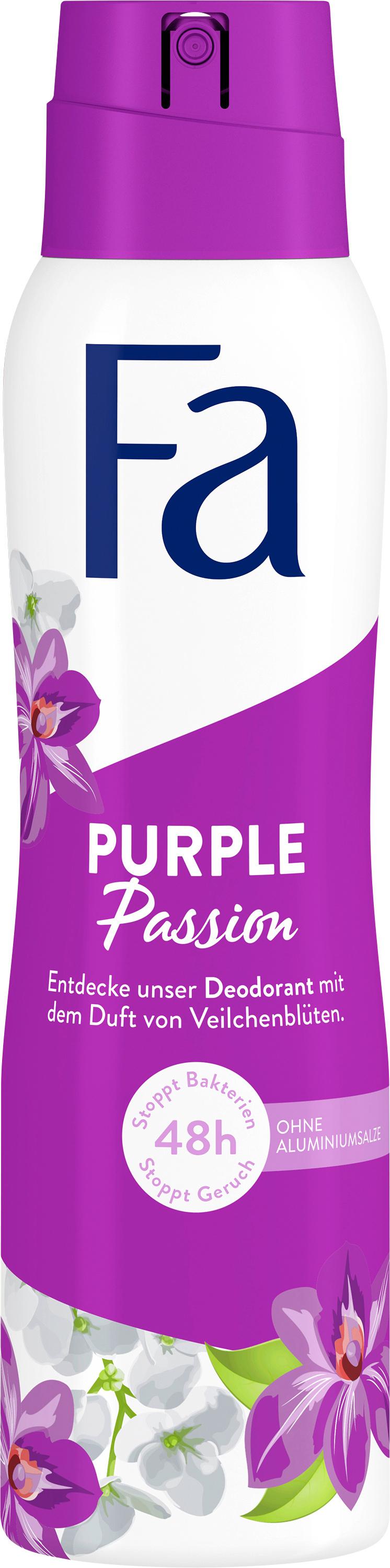 FA Deospray Purple Passion