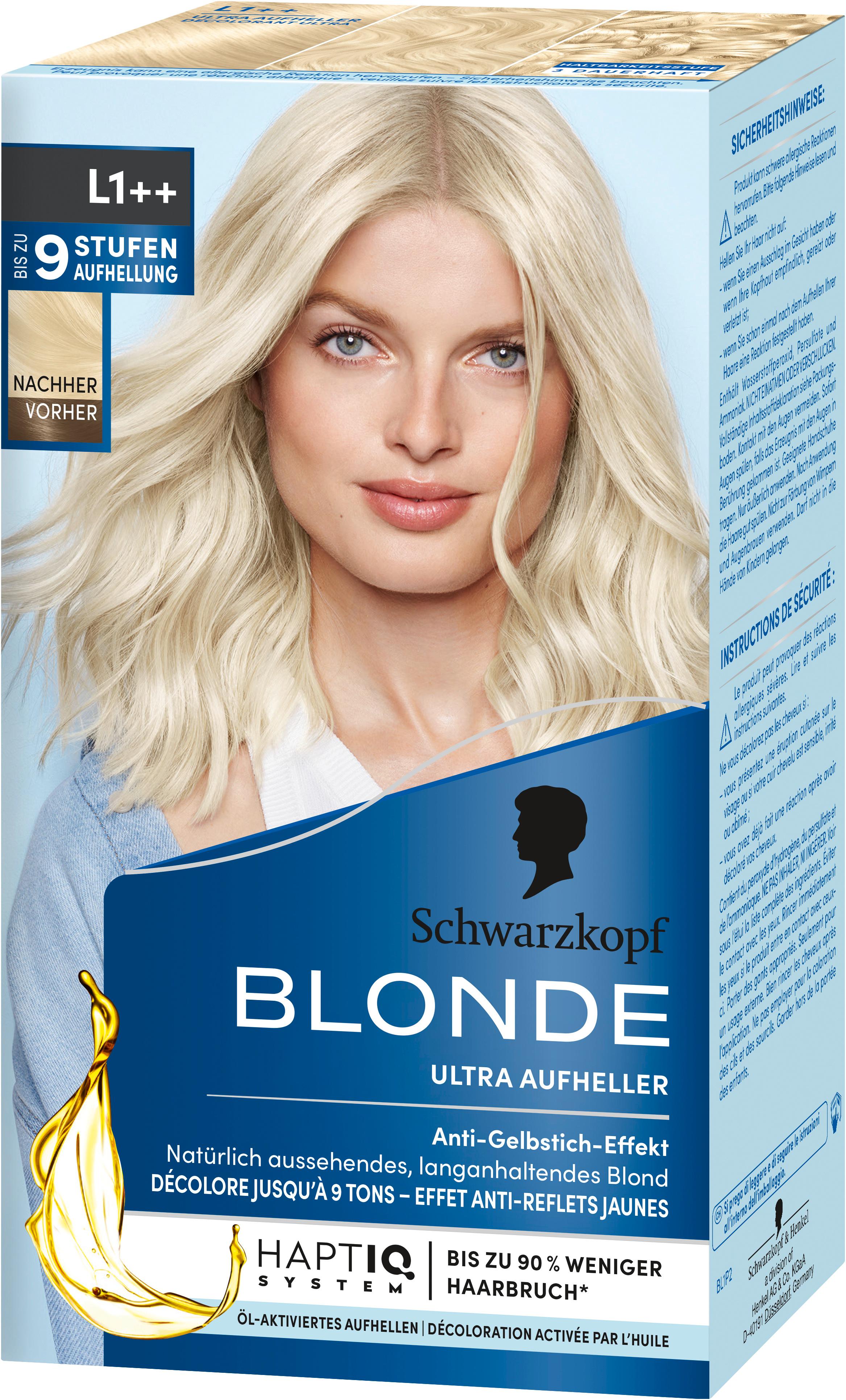 Produktbild Schwarzkopf BLONDE Ultra Aufheller Anti-Gelbstich-Effekt 8 von 15