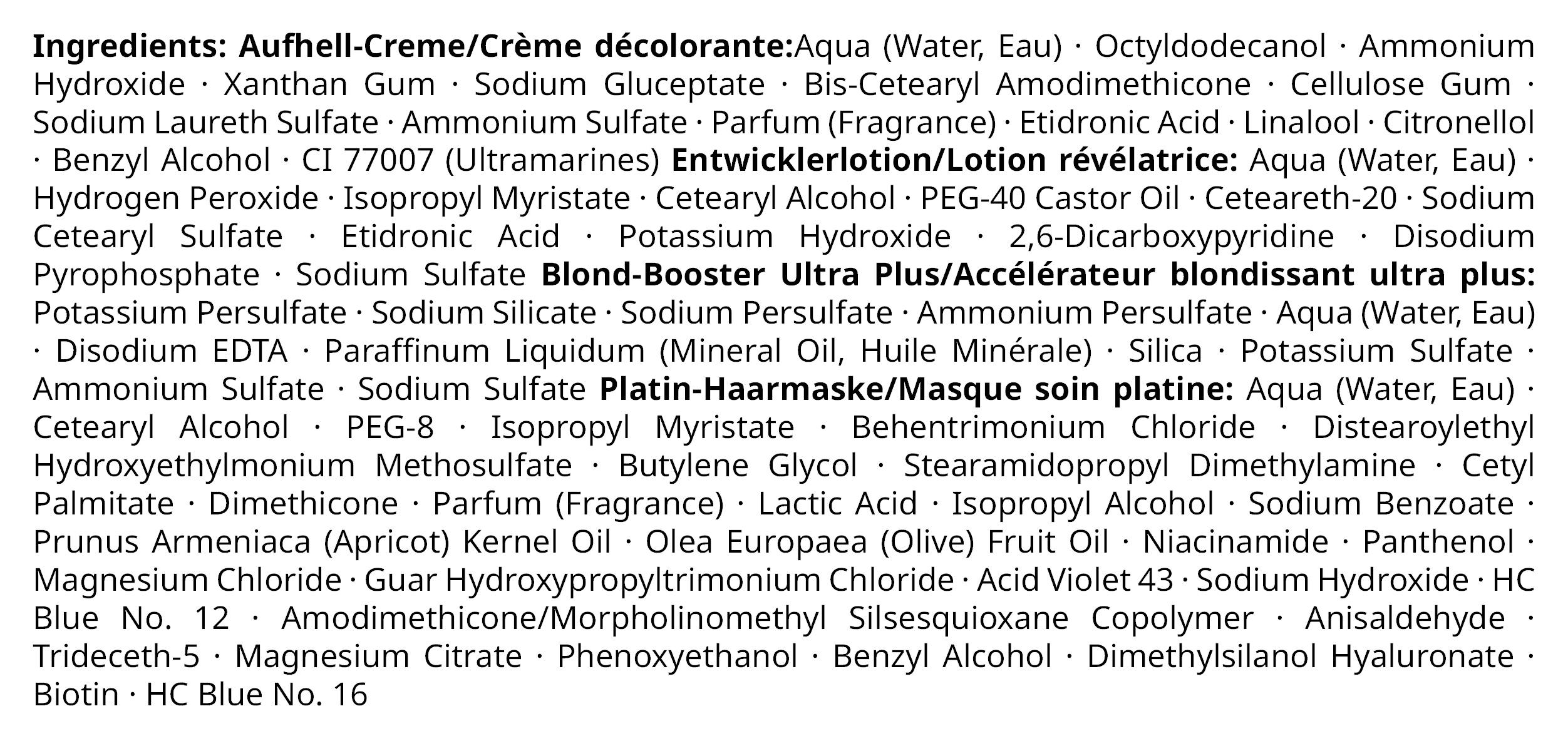 Produktbild Schwarzkopf BLONDE Ultra Aufheller Anti-Gelbstich-Effekt 7 von 15