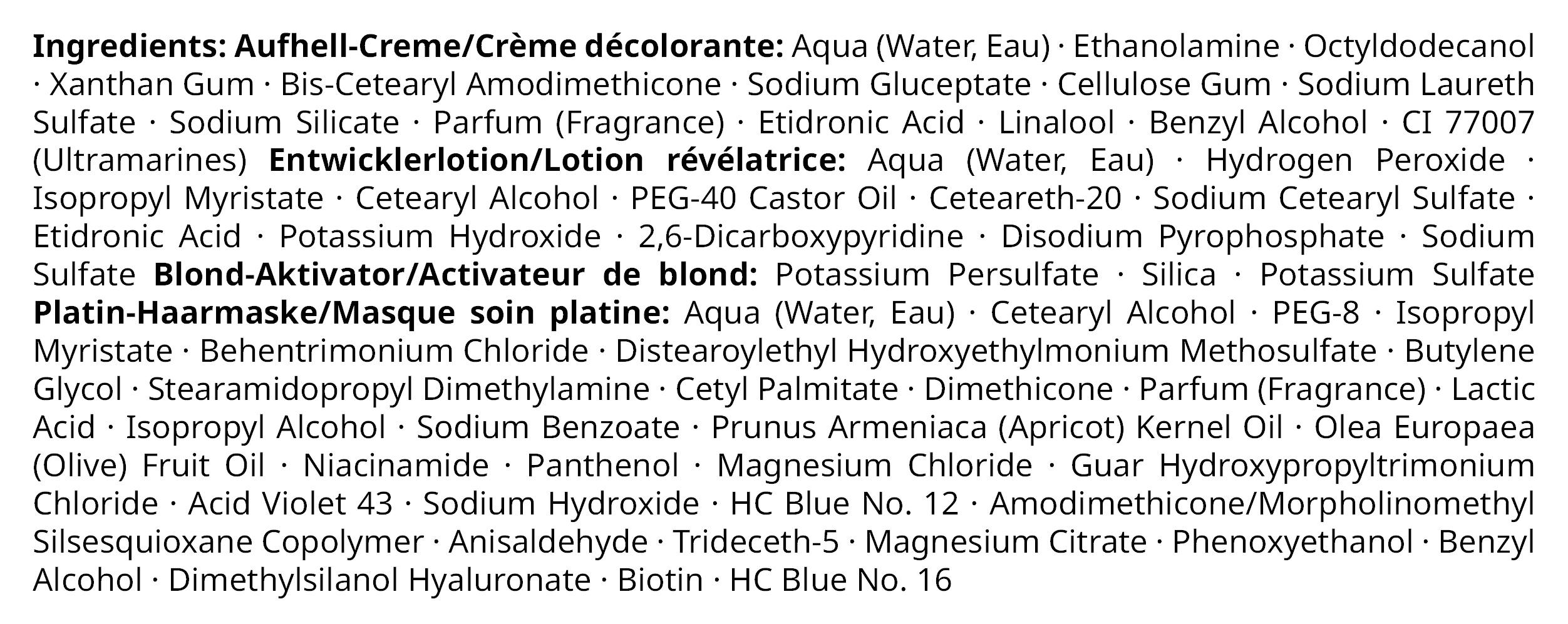 Produktbild Schwarzkopf BLONDE Ultra Aufheller Anti-Gelbstich-Effekt 12 von 15