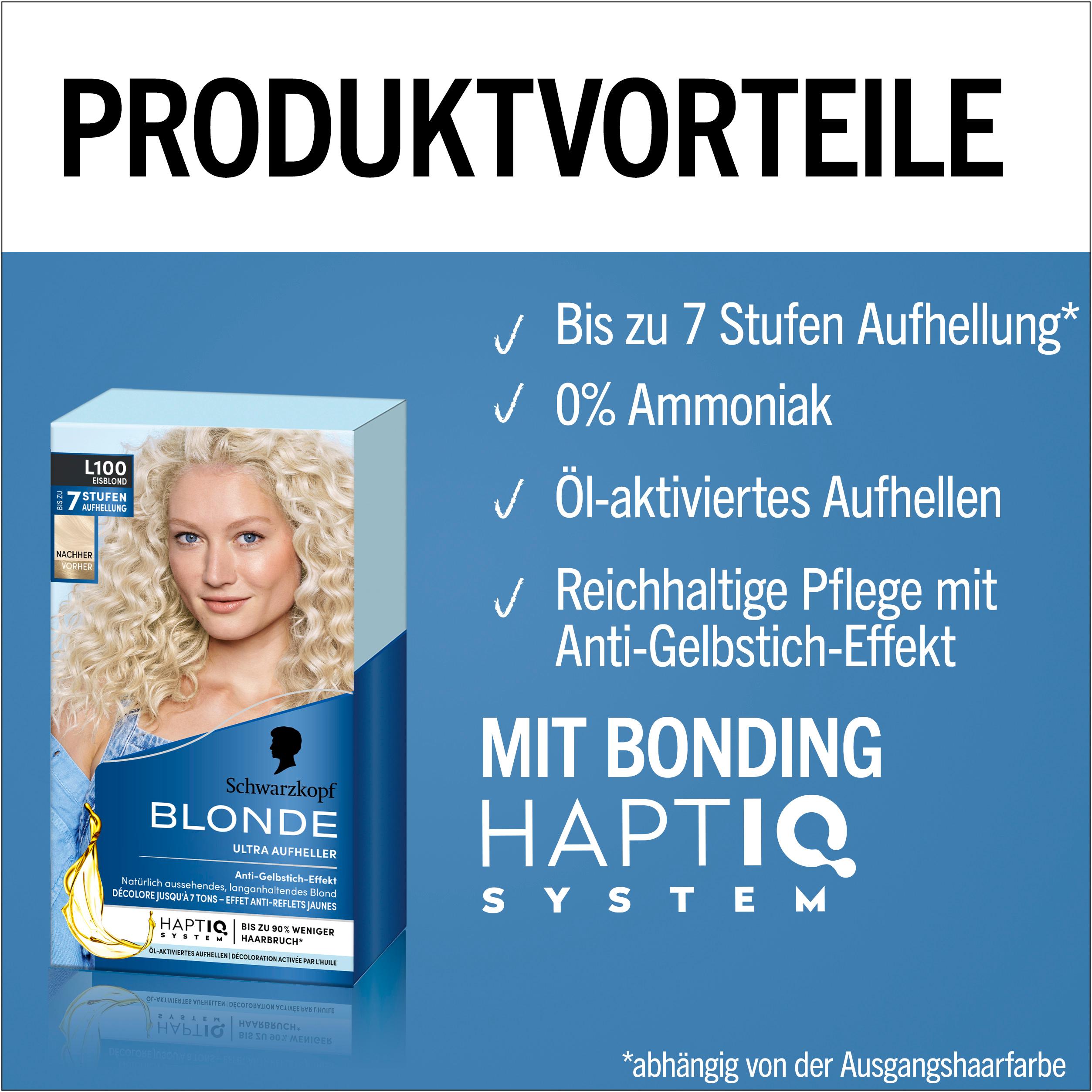 Produktbild Schwarzkopf BLONDE Ultra Aufheller Anti-Gelbstich-Effekt 14 von 15