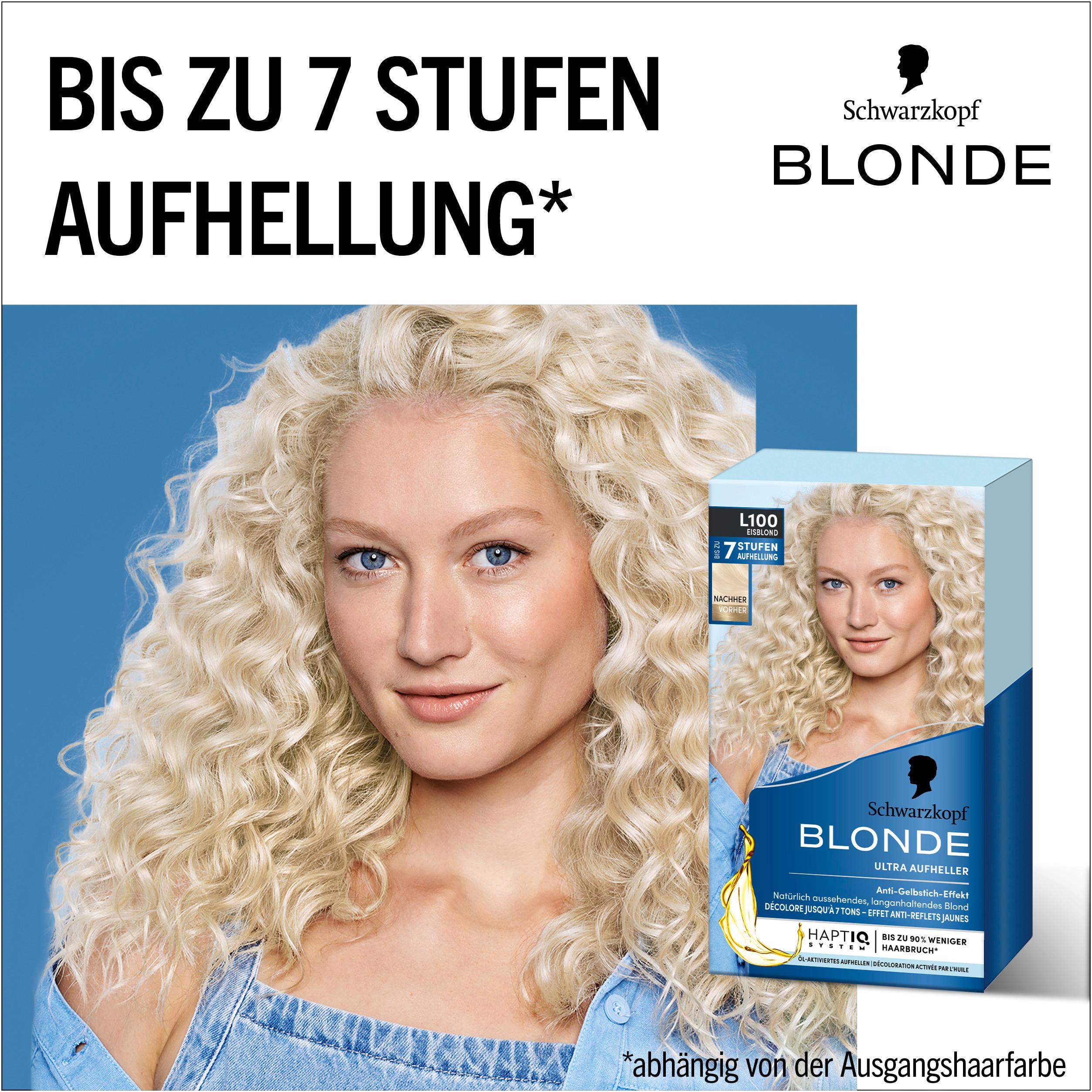 Produktbild Schwarzkopf BLONDE Ultra Aufheller Anti-Gelbstich-Effekt 9 von 15