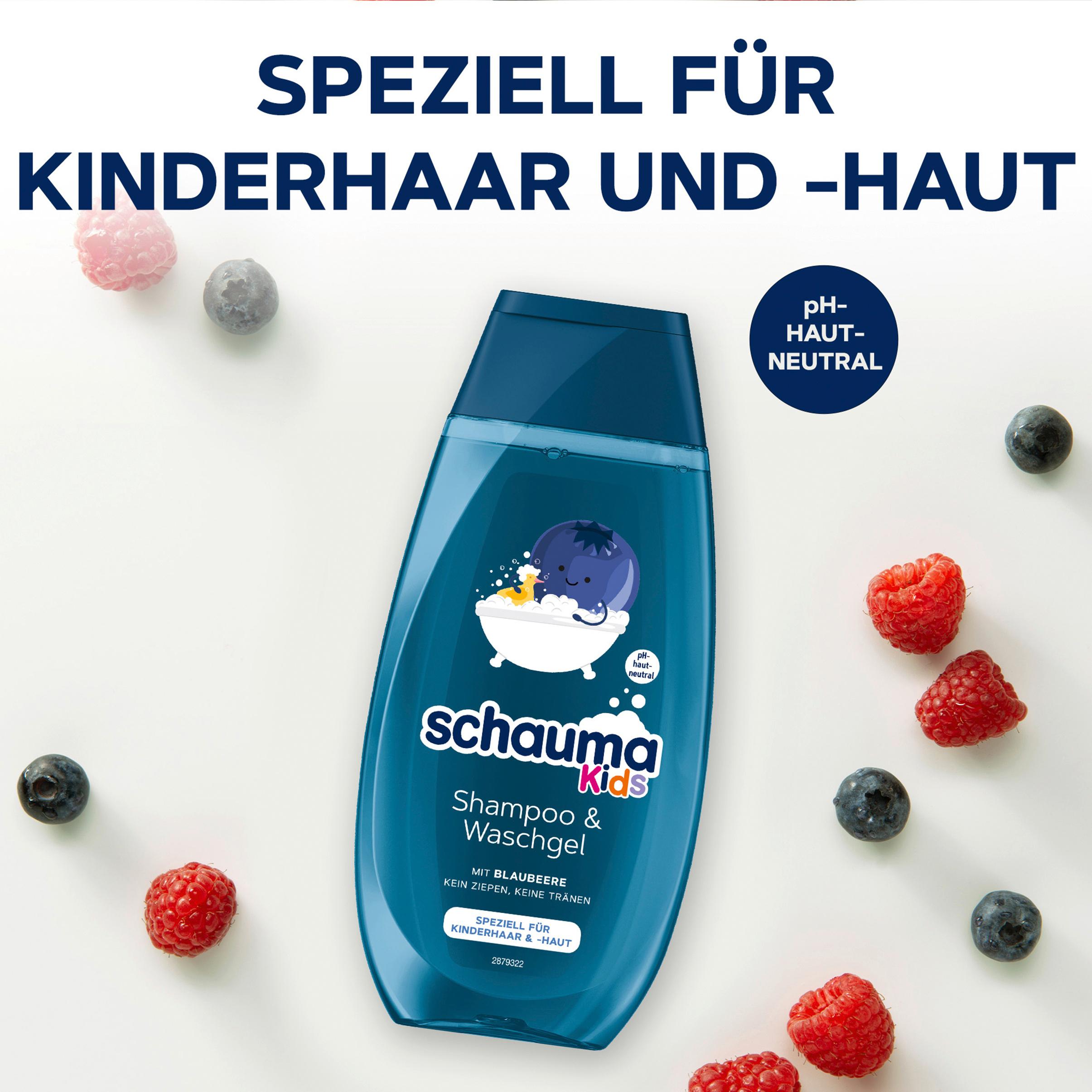 Produktbild Schauma Shampoo&Waschgel Blaubeere 4 von 4