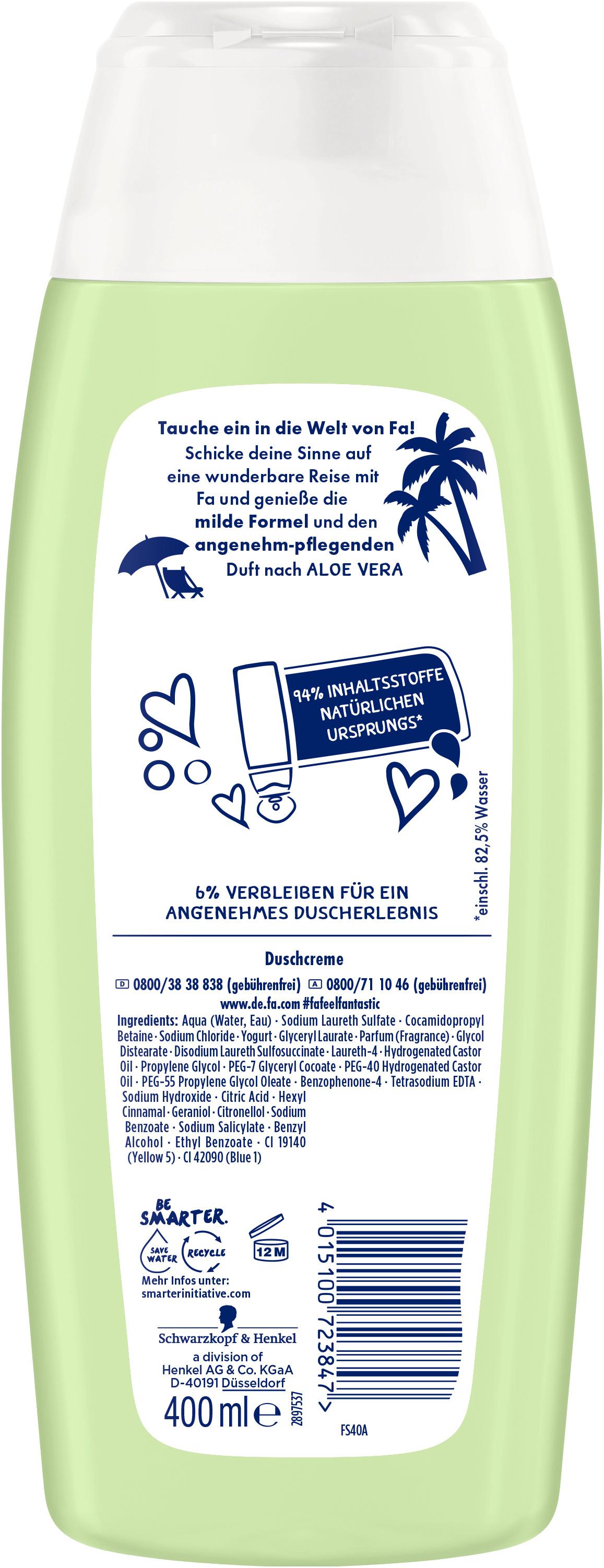 Produktbild Fa Duschgel Joghurt Aloe Vera 2 von 2