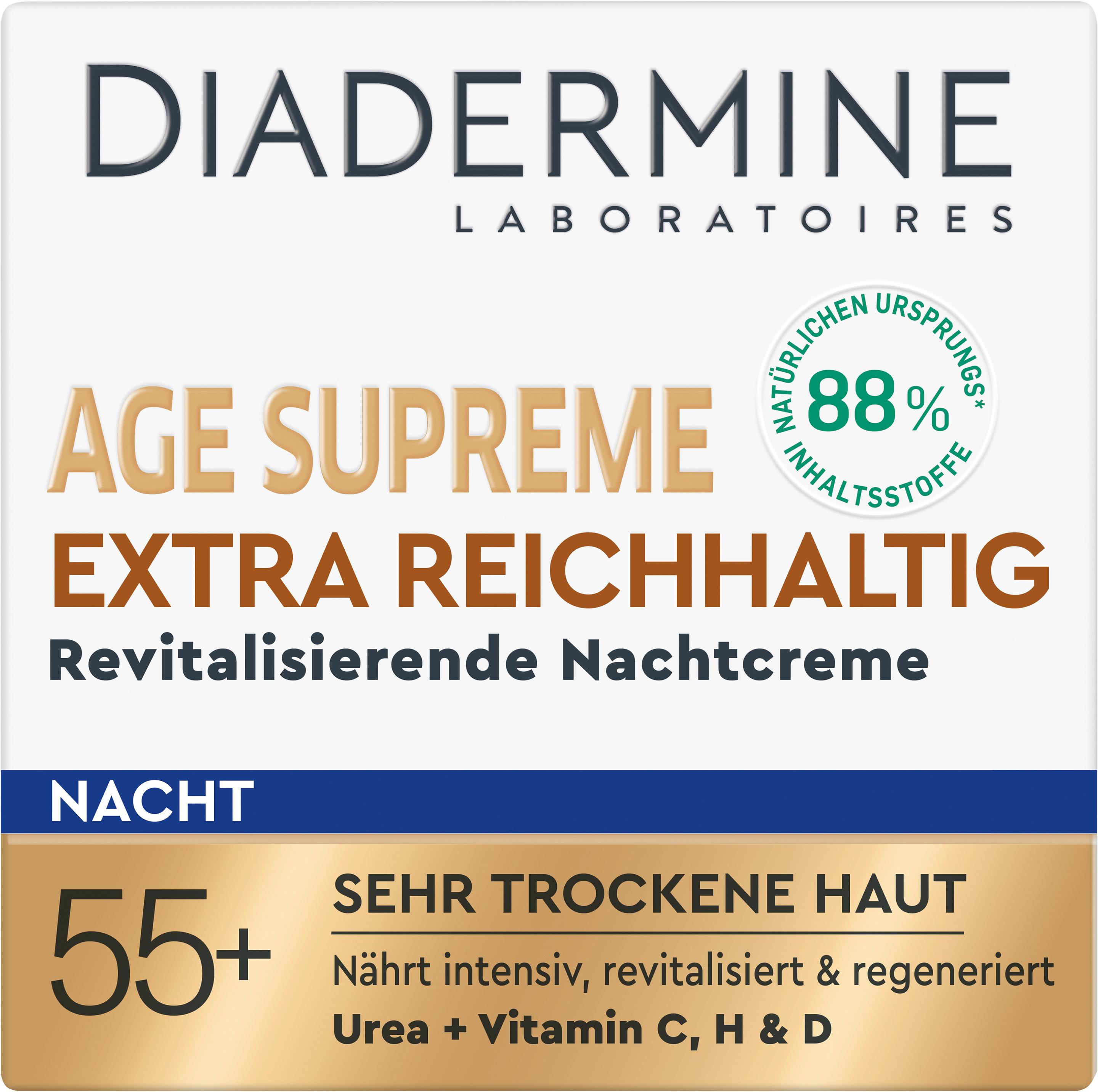 DIADERMINE Age Supreme Nachtpflege Extra Reichhaltig
