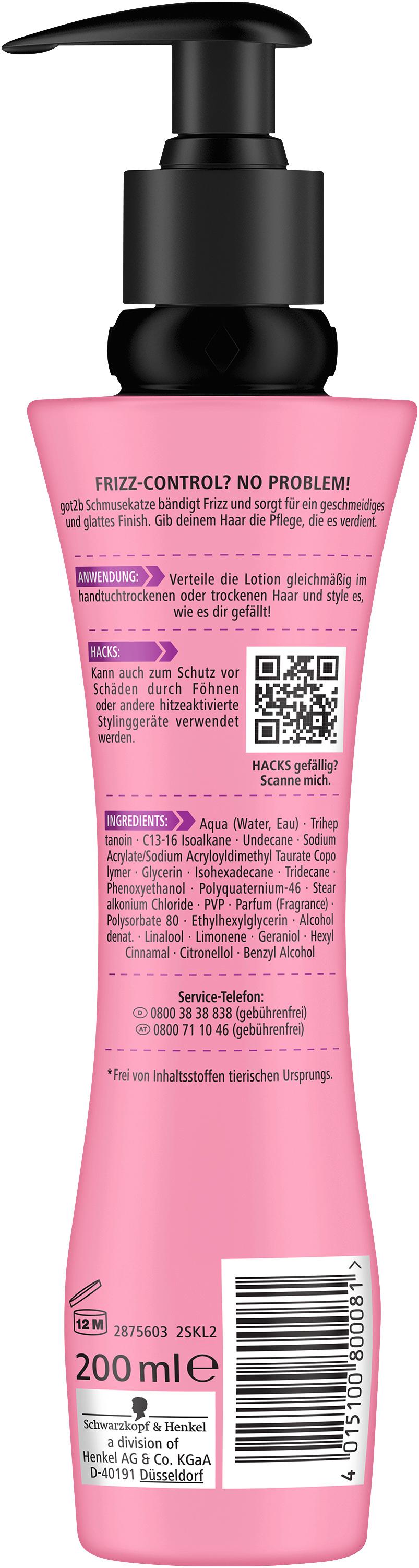 Produktbild GOT2B Anti-Frizz Lotion Schmusekatze 200 ml 2 von 9