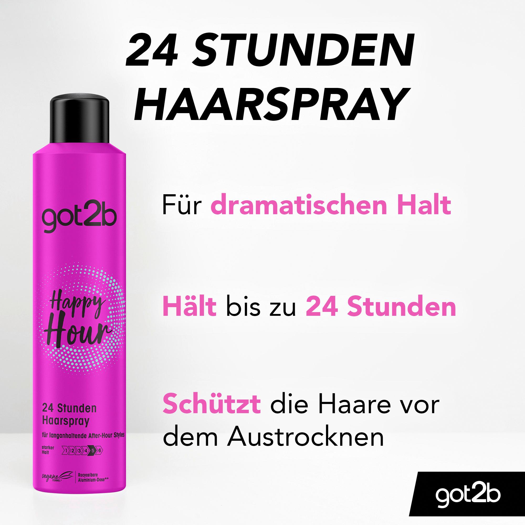Produktbild GOT2B Haarspray HappyHour 24 Stunden 300 ml 6 von 7