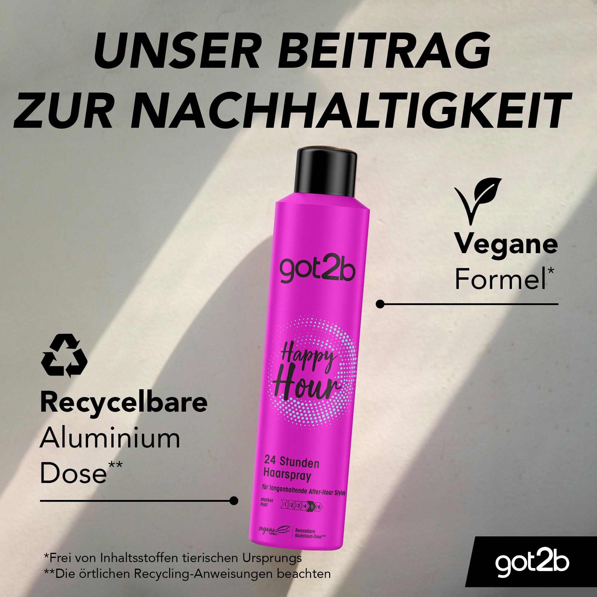 Produktbild GOT2B Haarspray HappyHour 24 Stunden 300 ml 5 von 7