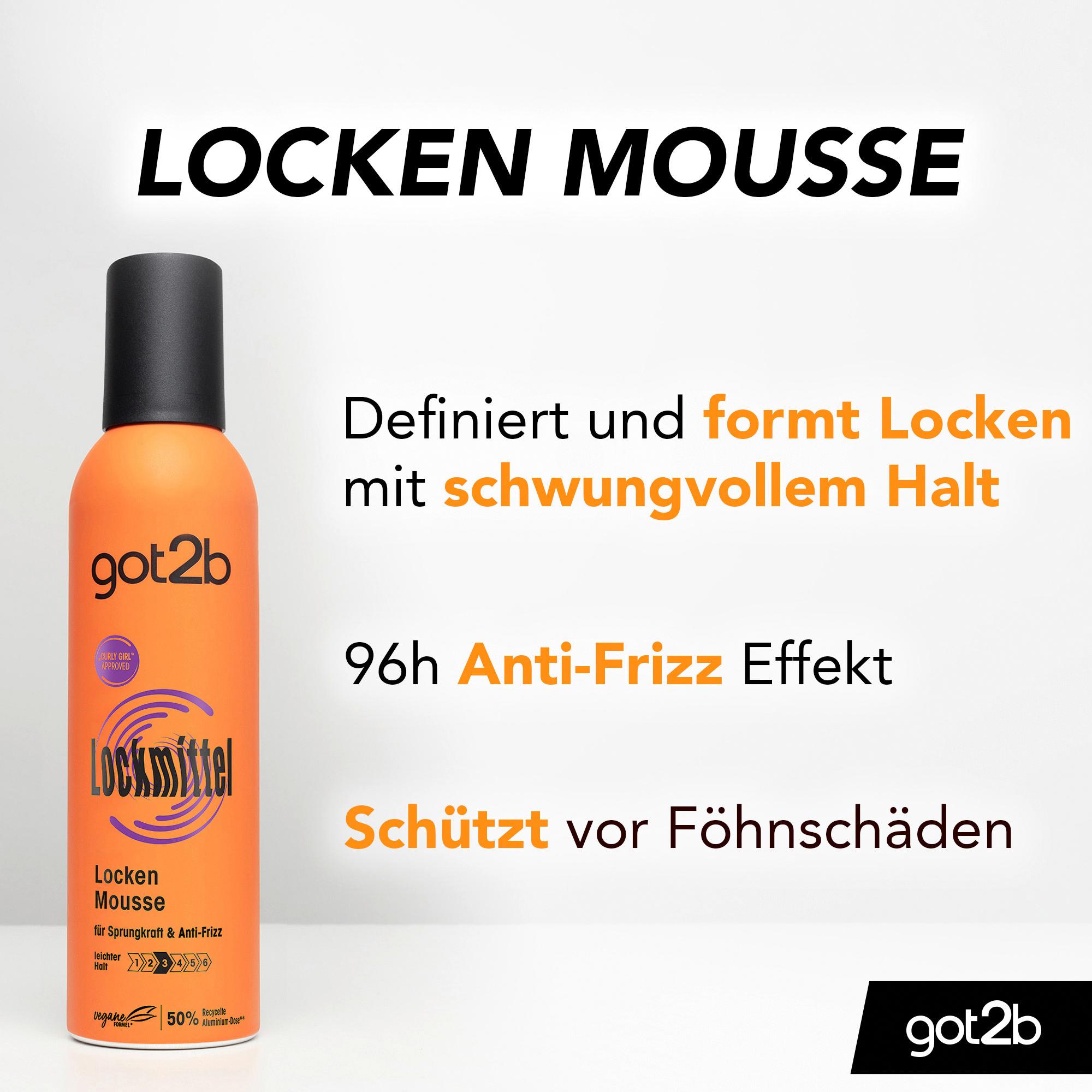 Produktbild GOT2B Schaumfestiger Lockmittel Locken Mousse 250 ml 5 von 7