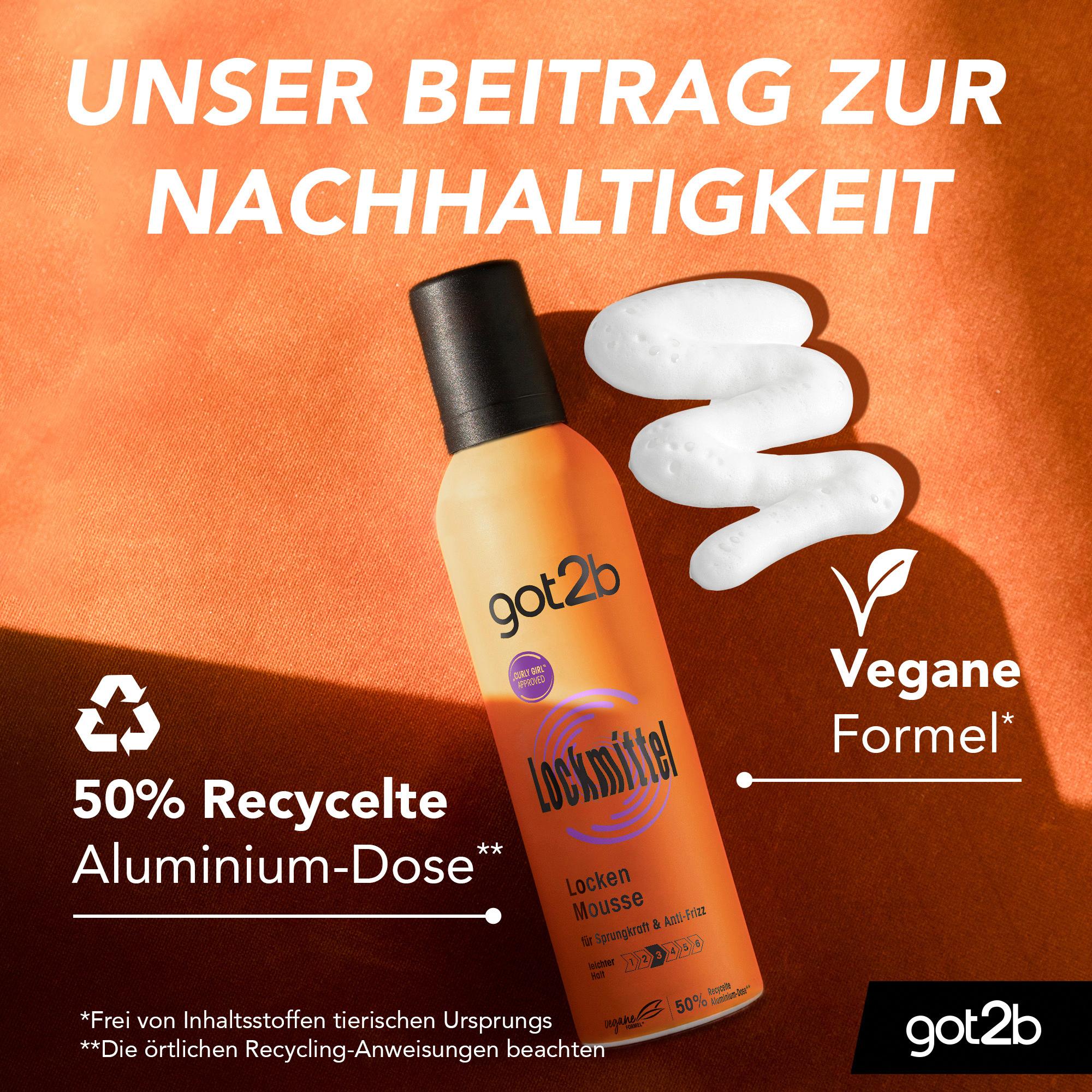 Produktbild GOT2B Schaumfestiger Lockmittel Locken Mousse 250 ml 7 von 7
