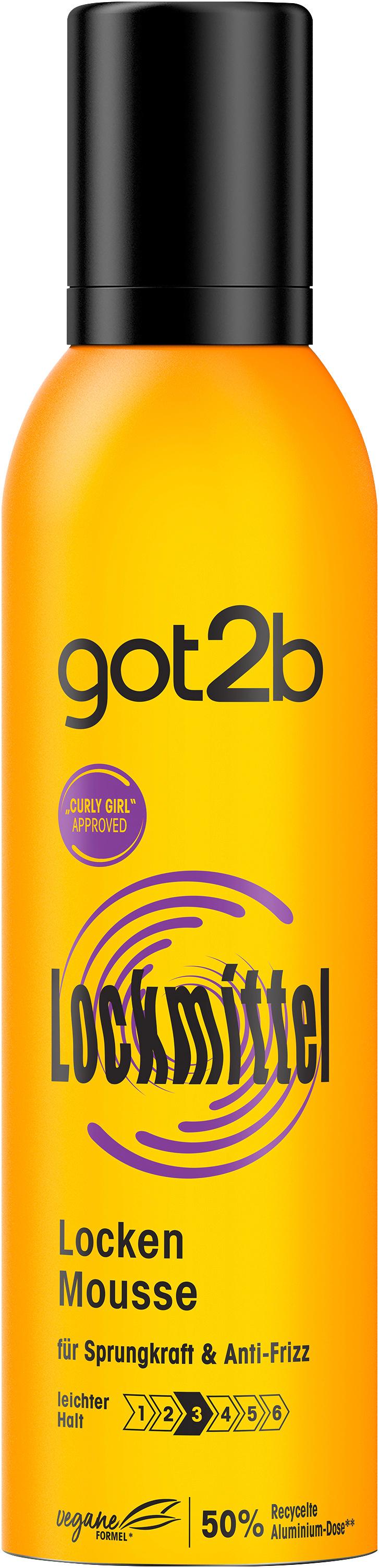 GOT2B Schaumfestiger Lockmittel Locken Mousse 250 ml