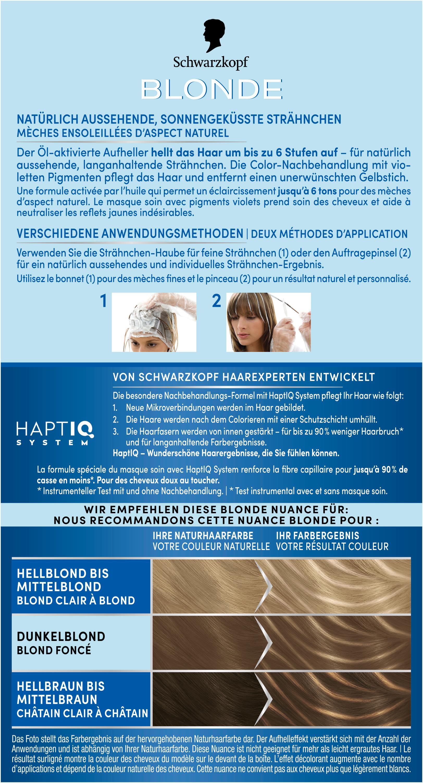 Produktbild BLONDE Super Strähnchen M1 - Stufe 3 2 von 15