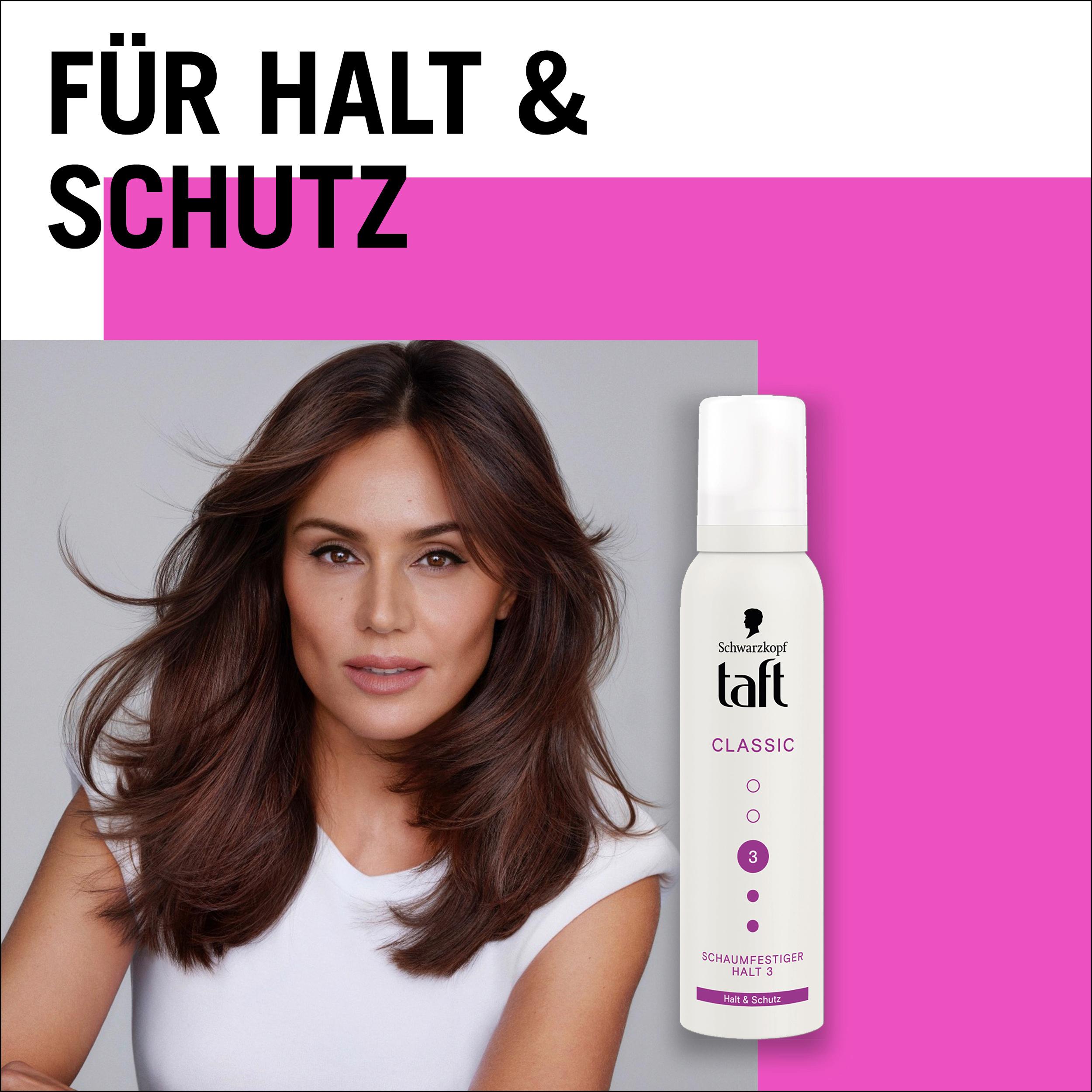 Produktbild taft Schaumfestiger Classic Halt&Schutz 150ml Haltegrad 3 - mittlerer Halt 3 von 7