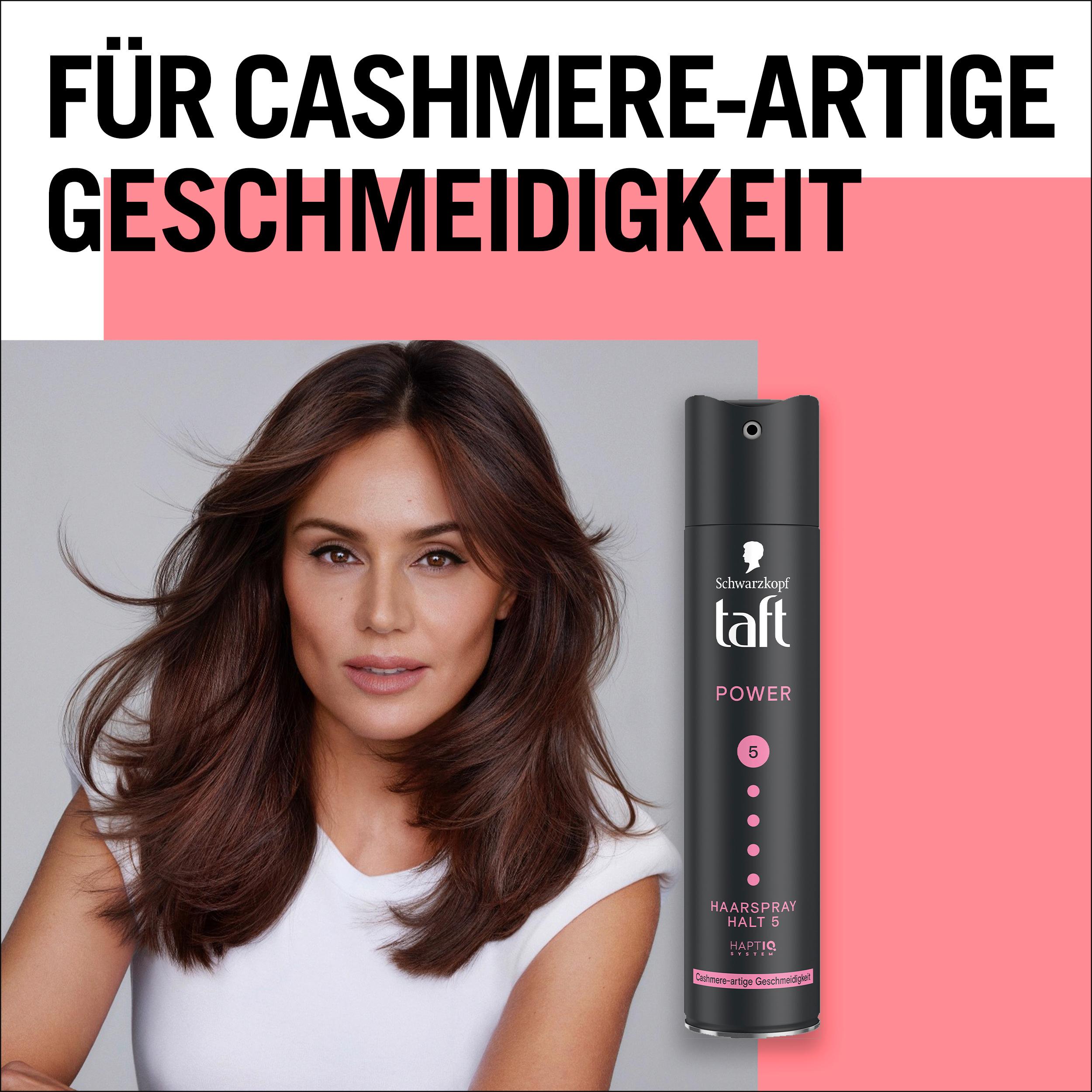 Produktbild taft Haarspray Power Cashmere-artige Geschmeidigkeit 250 ml Haltegrad 5 - sehr starker Halt 3 von 8
