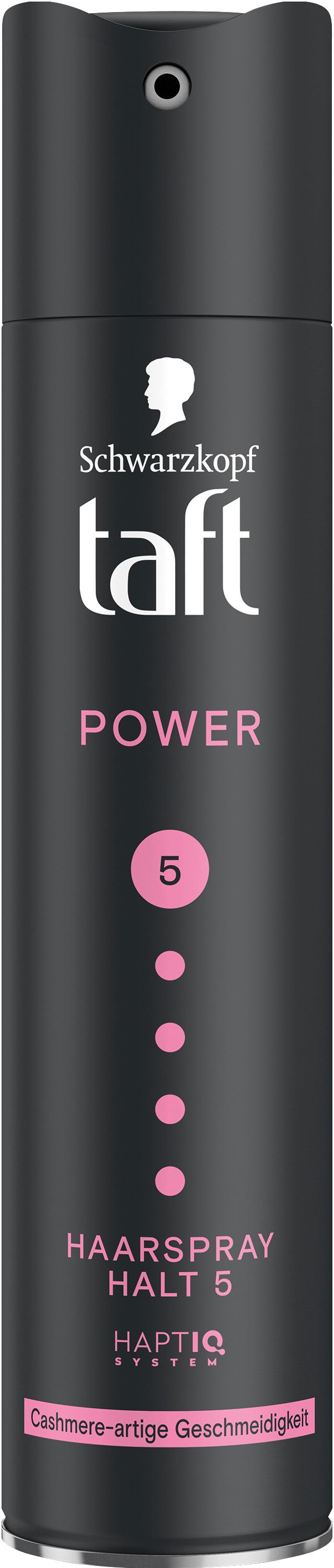taft Haarspray Power Cashmere-artige Geschmeidigkeit 250 ml Haltegrad 5 - sehr starker Halt