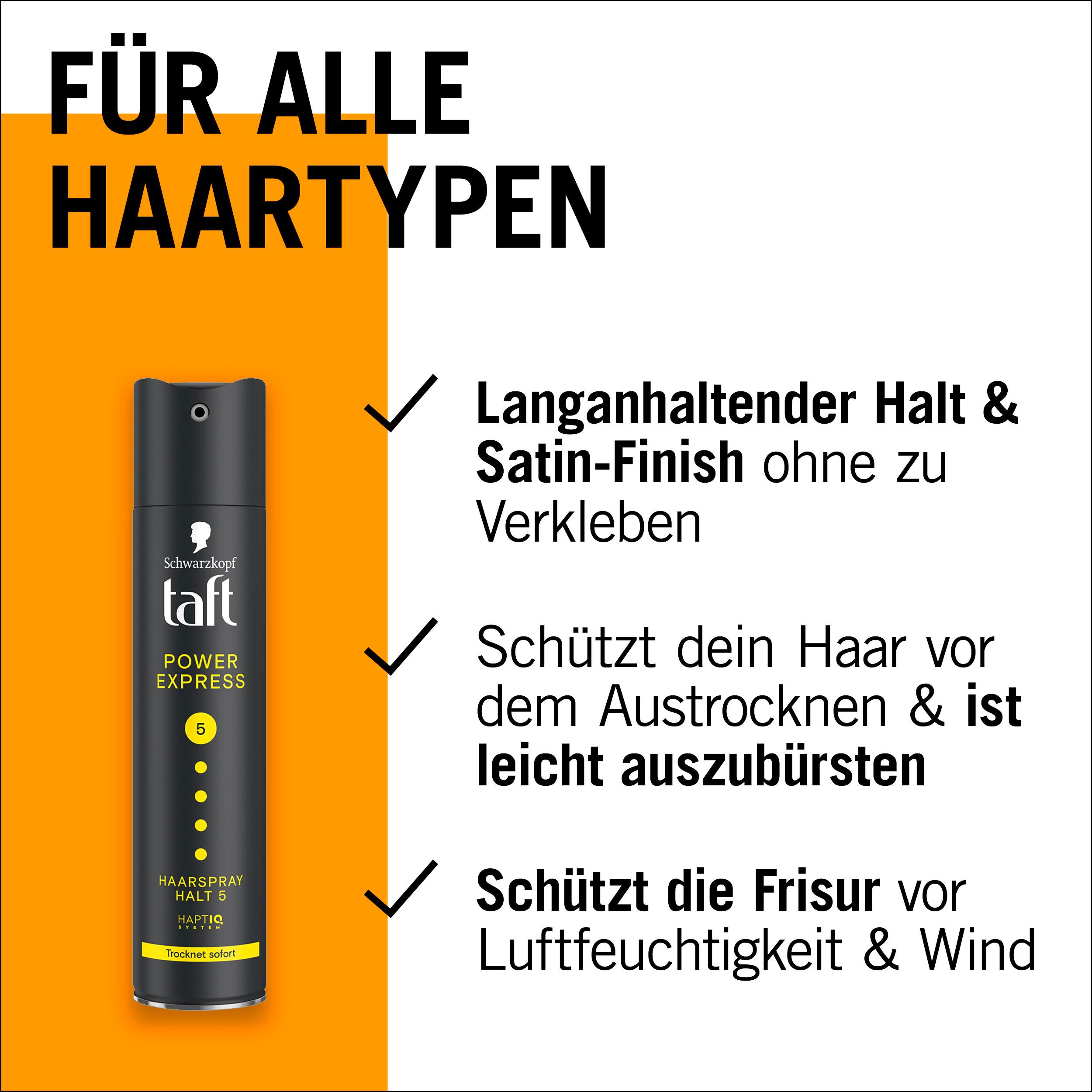 Produktbild taft Haarspray Power Express 250 ml Haltegrad 5 - sehr starker Halt 7 von 7