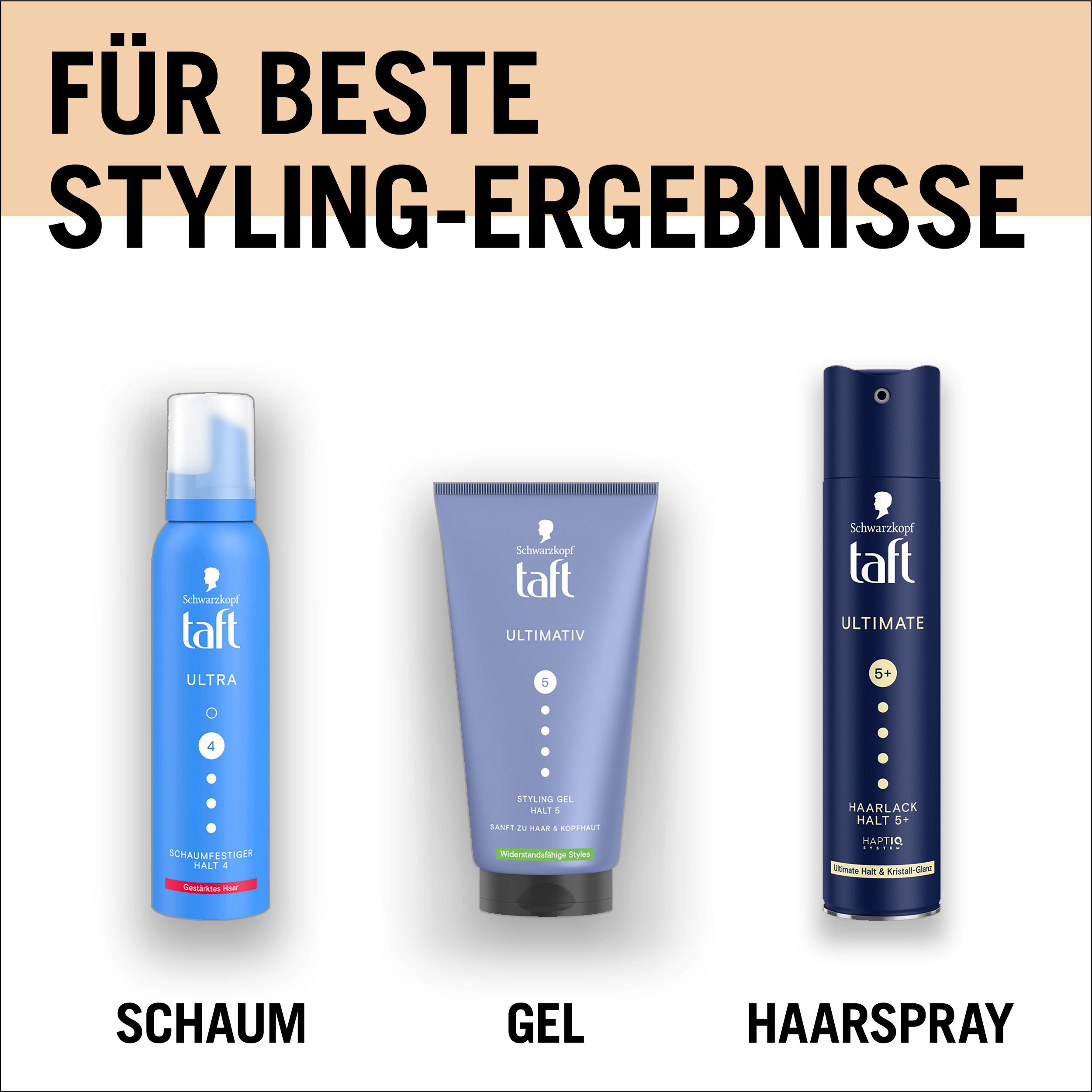 Produktbild taft Haarlack Ultimate 250 ml Haltegrad 5 - sehr starker Halt 4 von 7