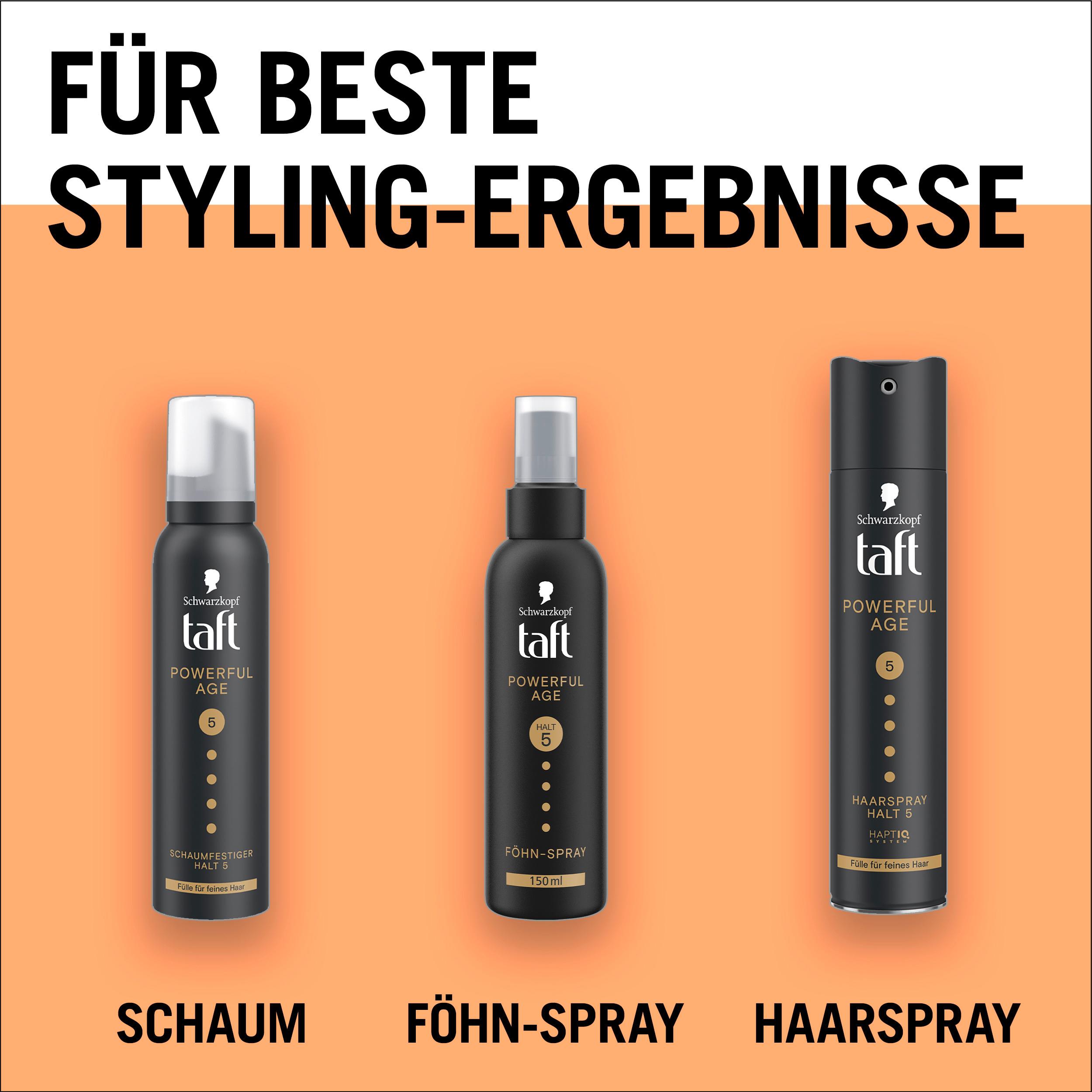Produktbild taft Schaumfestiger Powerful Age 150ml Haltegrad 5 - sehr starker Halt 4 von 6