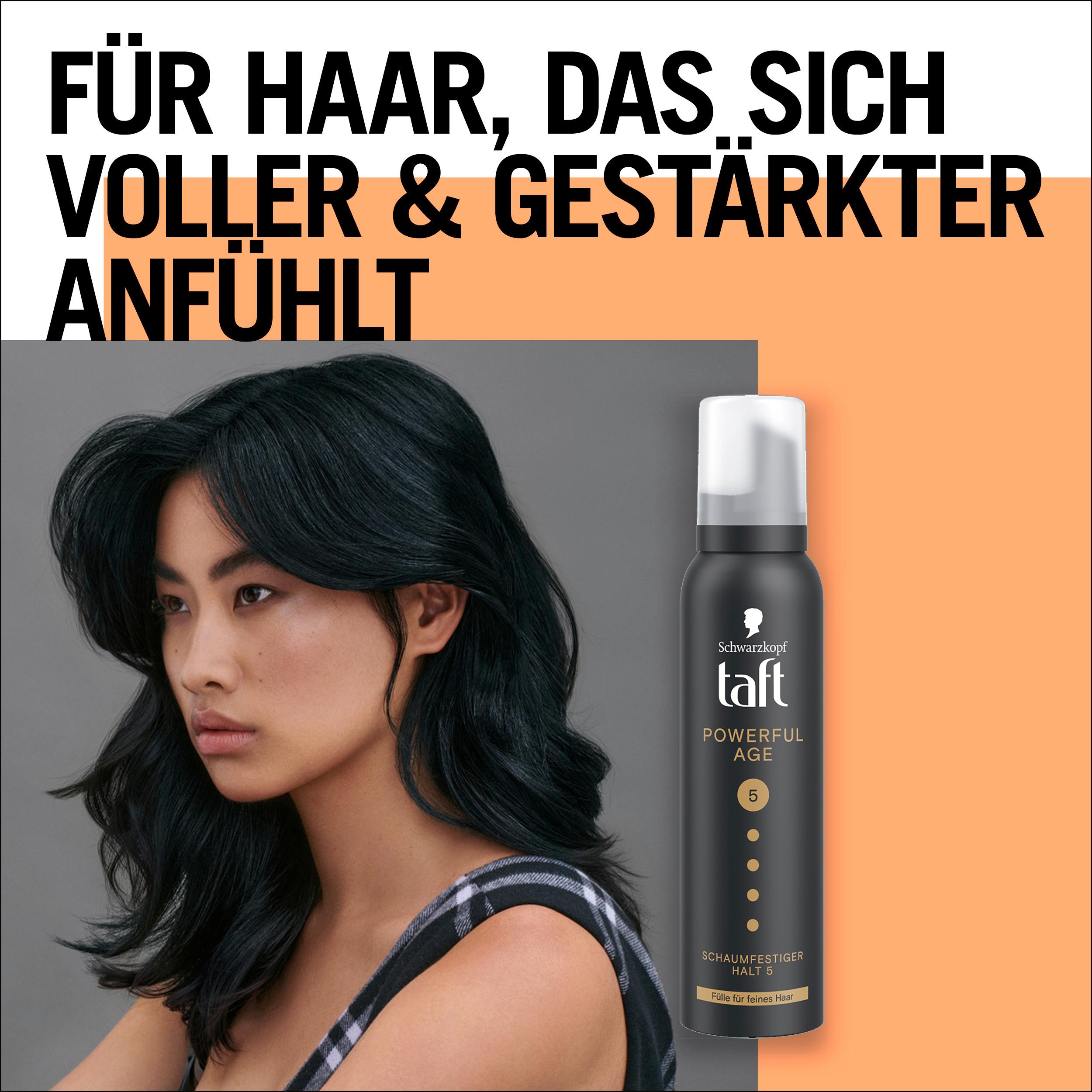 Produktbild taft Schaumfestiger Powerful Age 150ml Haltegrad 5 - sehr starker Halt 5 von 6