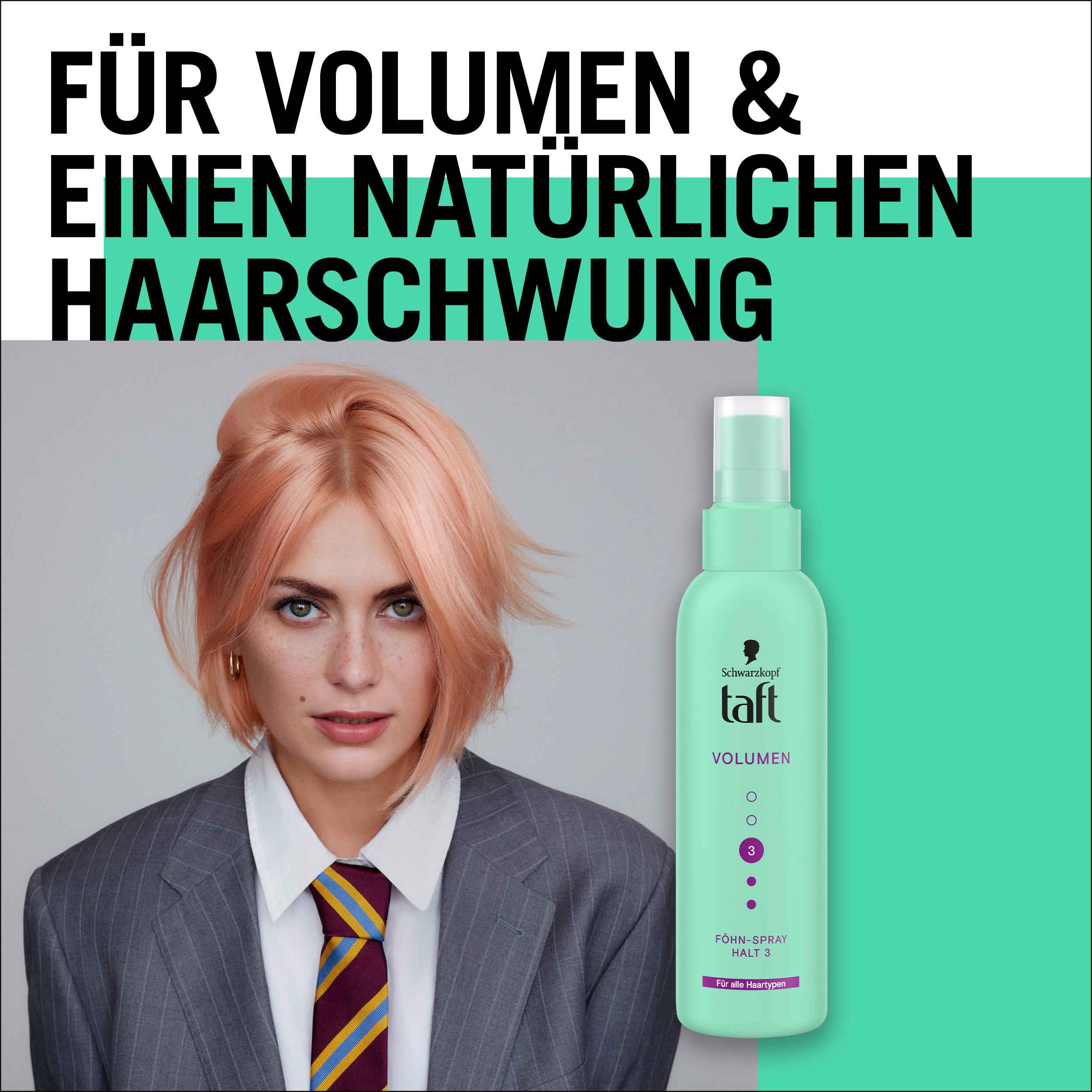 Produktbild taft Föhn-Spray Volumen 150ml - Haltegrad 3 - mittlerer Halt 7 von 7