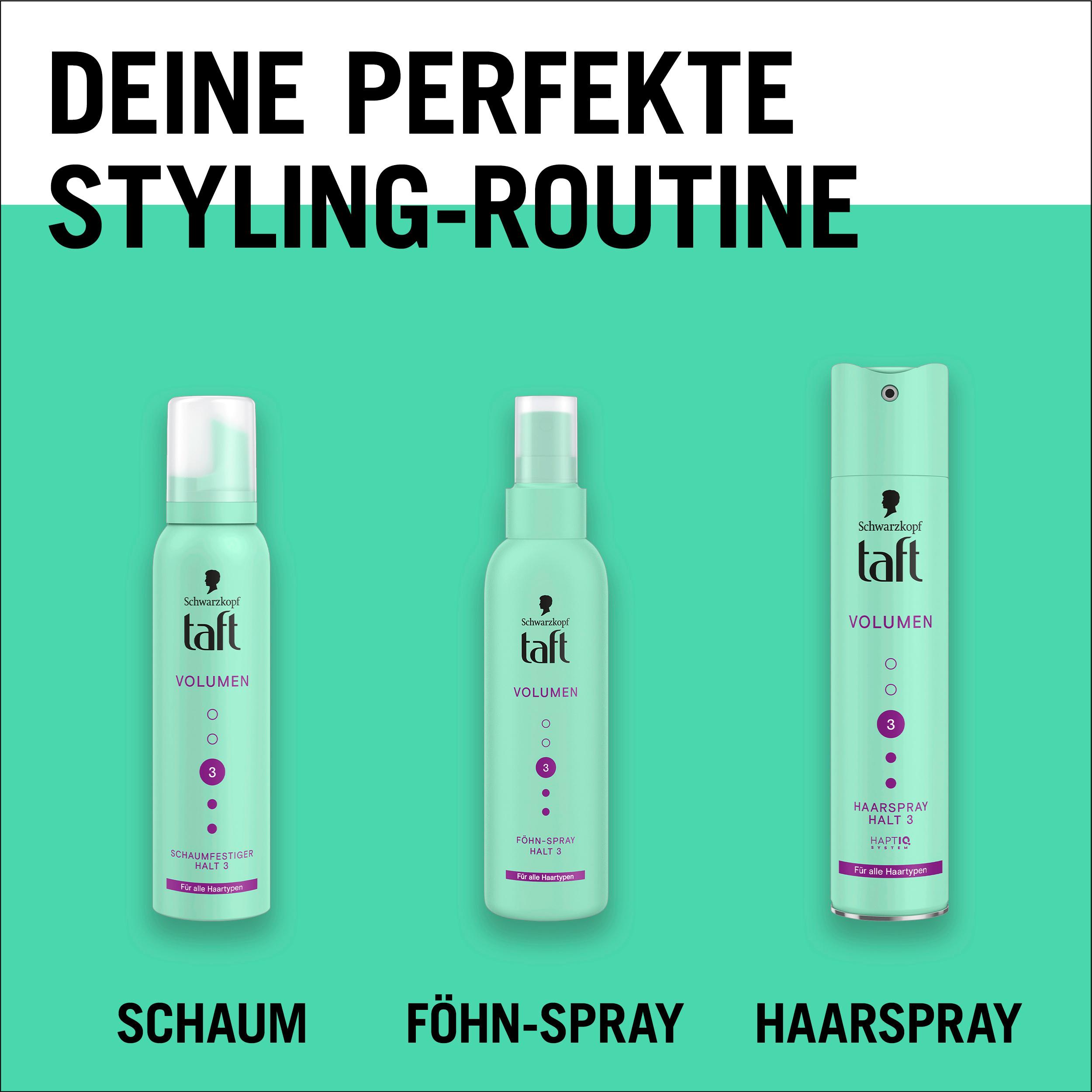 Produktbild taft Föhn-Spray Volumen 150ml - Haltegrad 3 - mittlerer Halt 6 von 7