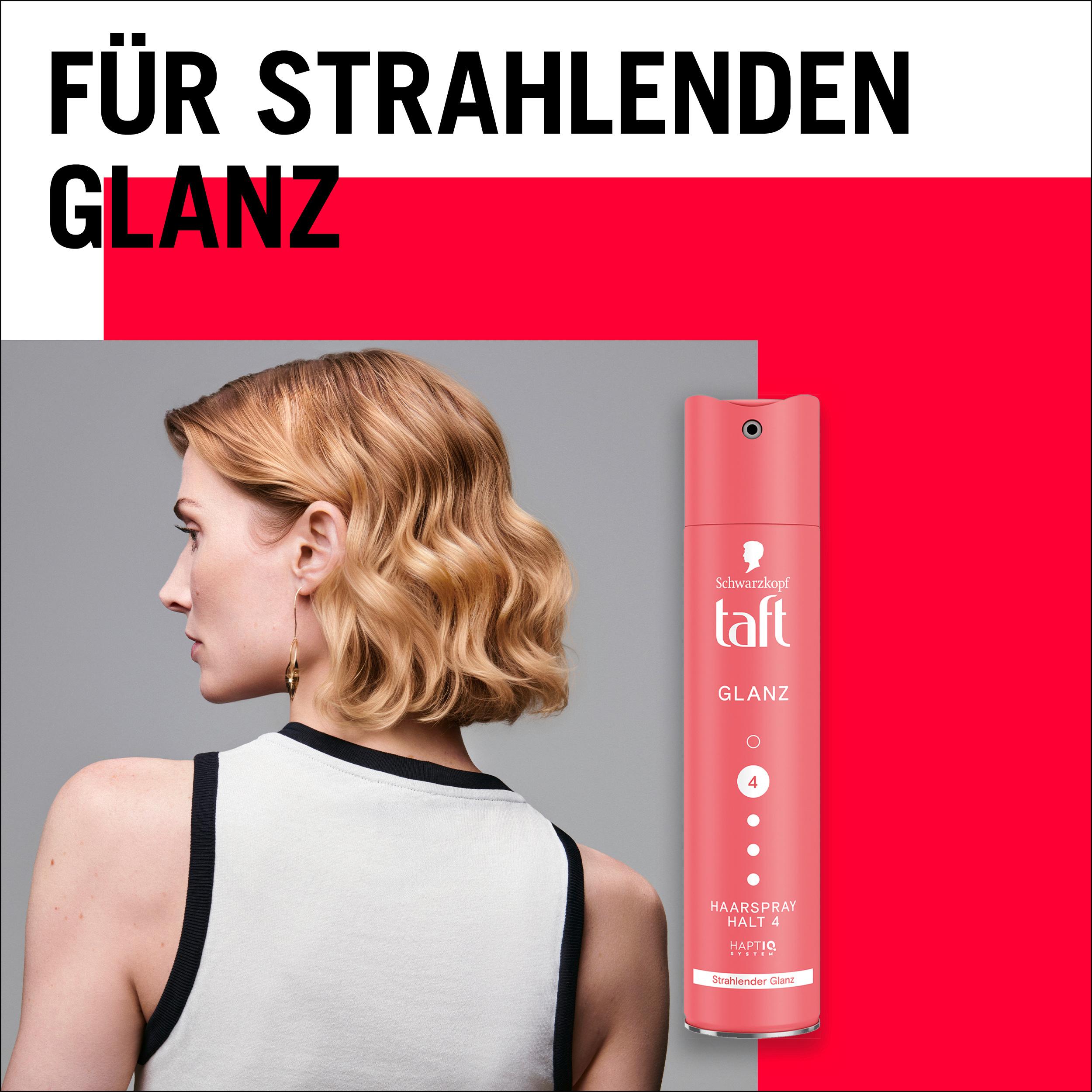 Produktbild taft Haarspray Glanz 250 ml Haltegrad 4 - starker Halt 4 von 7