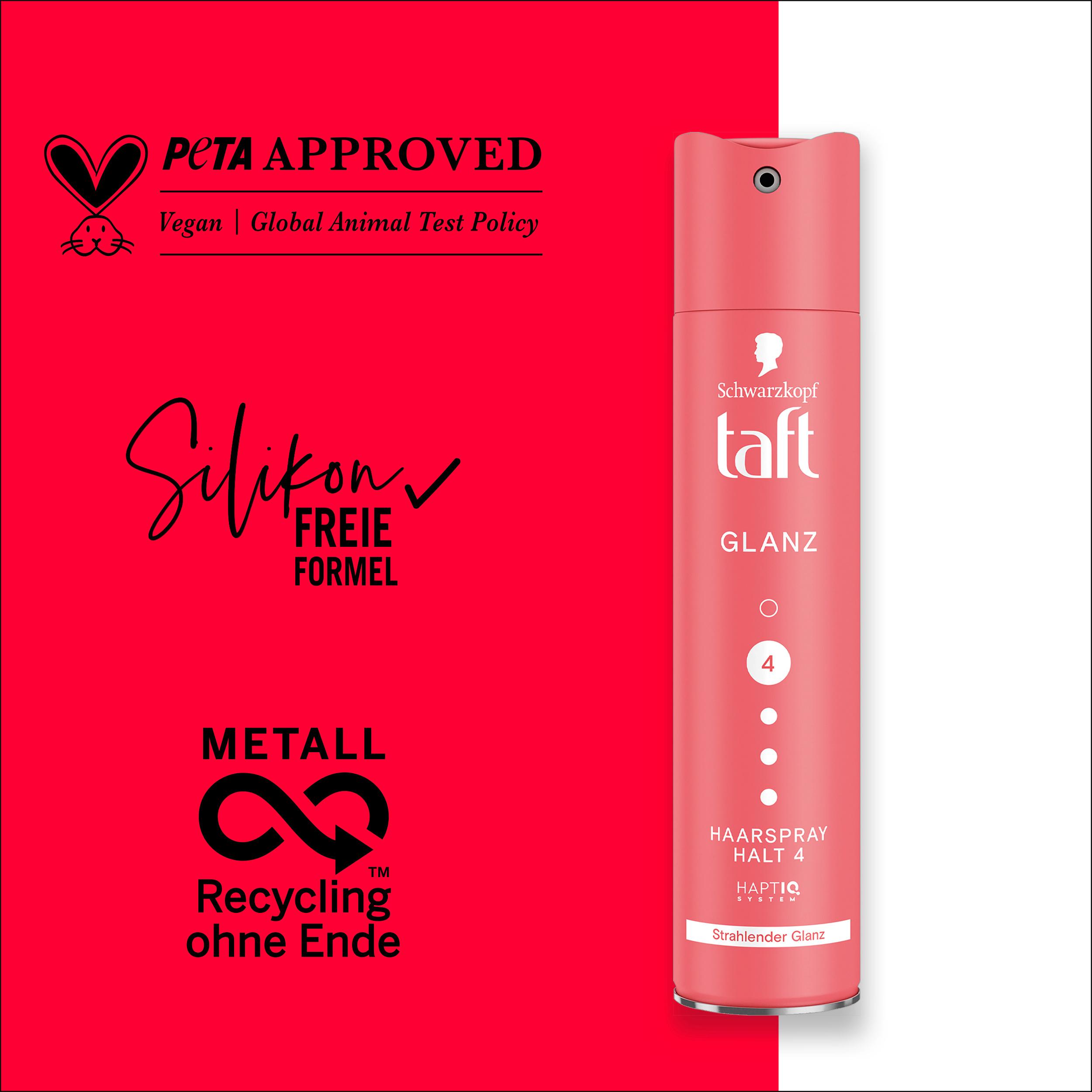 Produktbild taft Haarspray Glanz 250 ml Haltegrad 4 - starker Halt 3 von 7