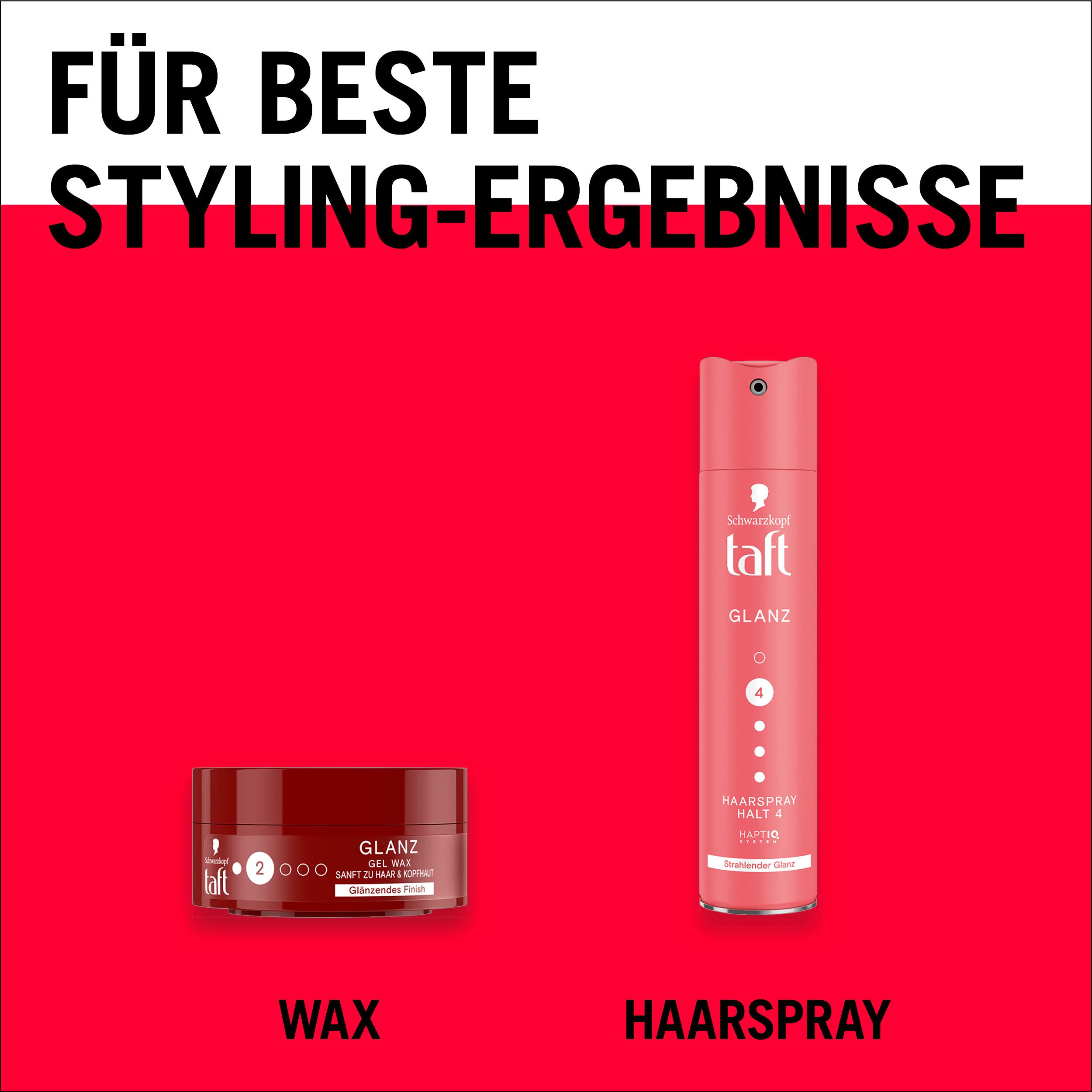 Produktbild taft Haarspray Glanz 250 ml Haltegrad 4 - starker Halt 7 von 7