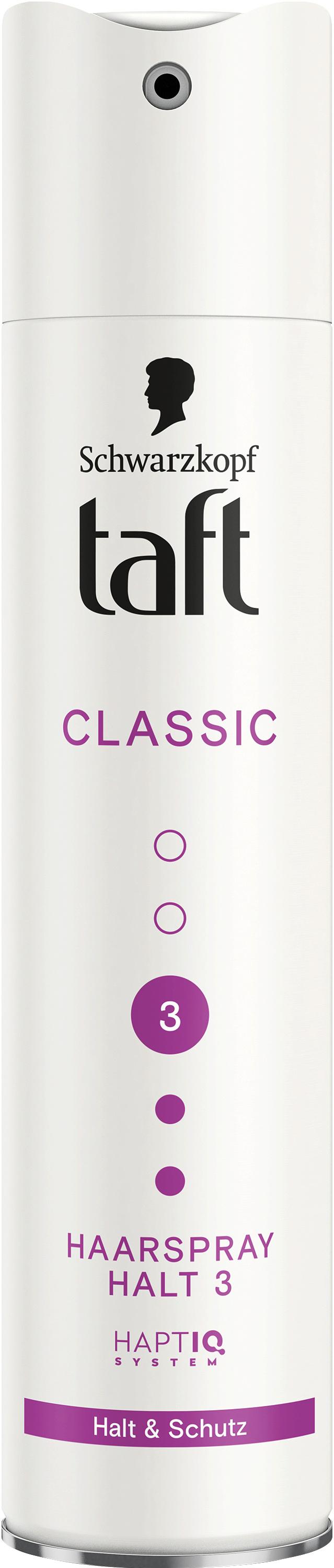 taft Haarspray Classic Halt&Schutz 250 ml Haltegrad 3 - mittlerer Halt
