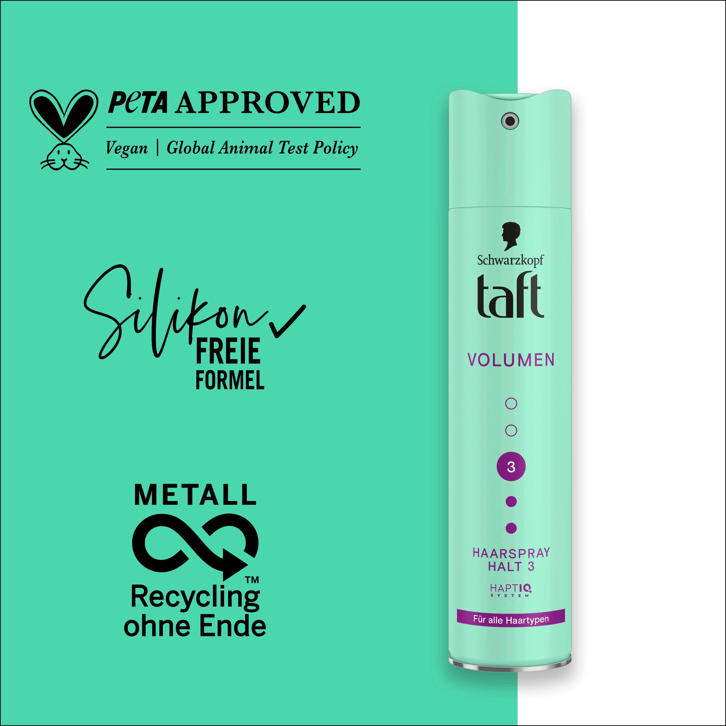 Produktbild taft Haarspray Volumen alle Haartypen 250 ml Haltegrad 3 - mittlerer Halt 6 von 8