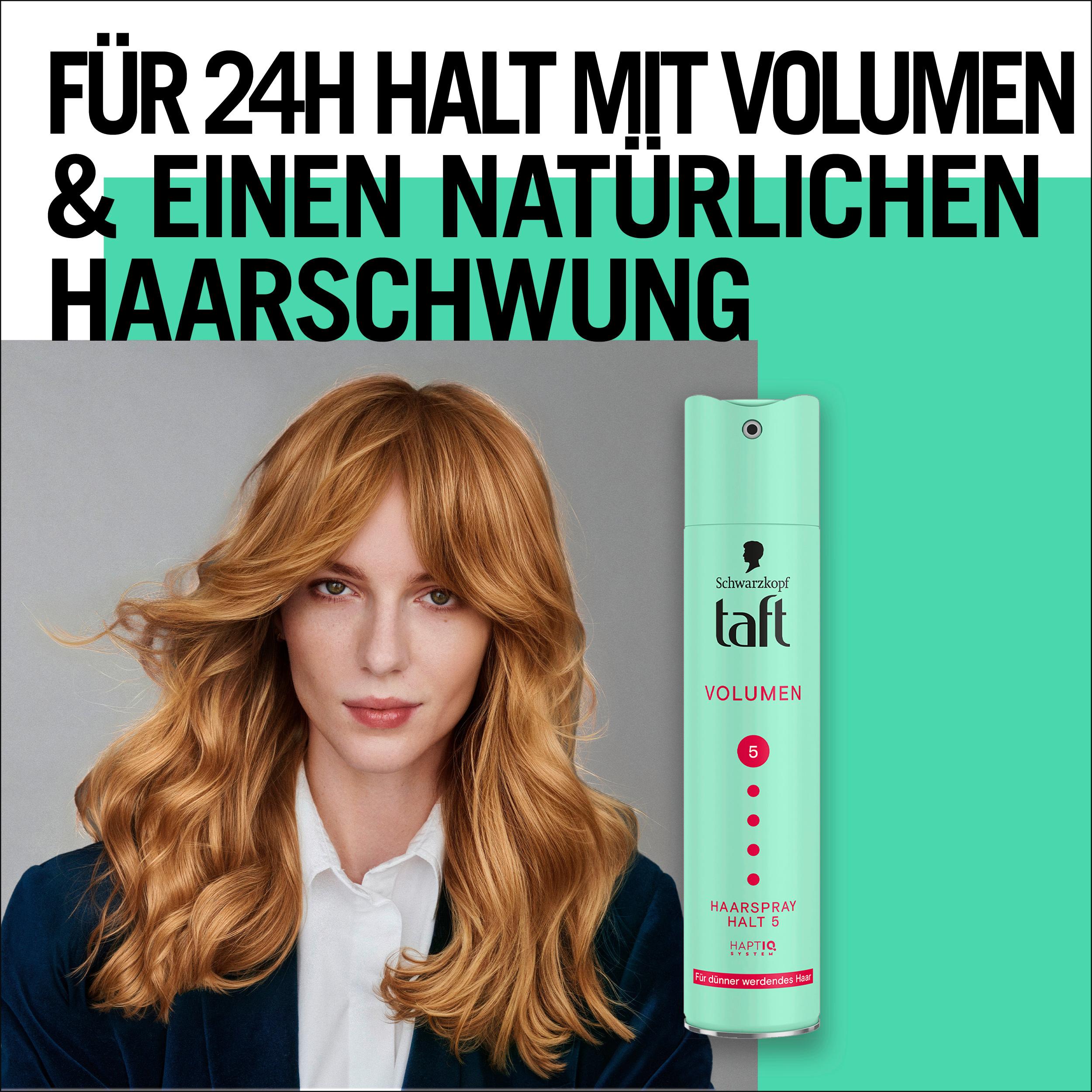 Produktbild taft Haarspray Volumen dünner werdendes Haar 250 ml Haltegrad 5 - sehr starker Halt 6 von 7