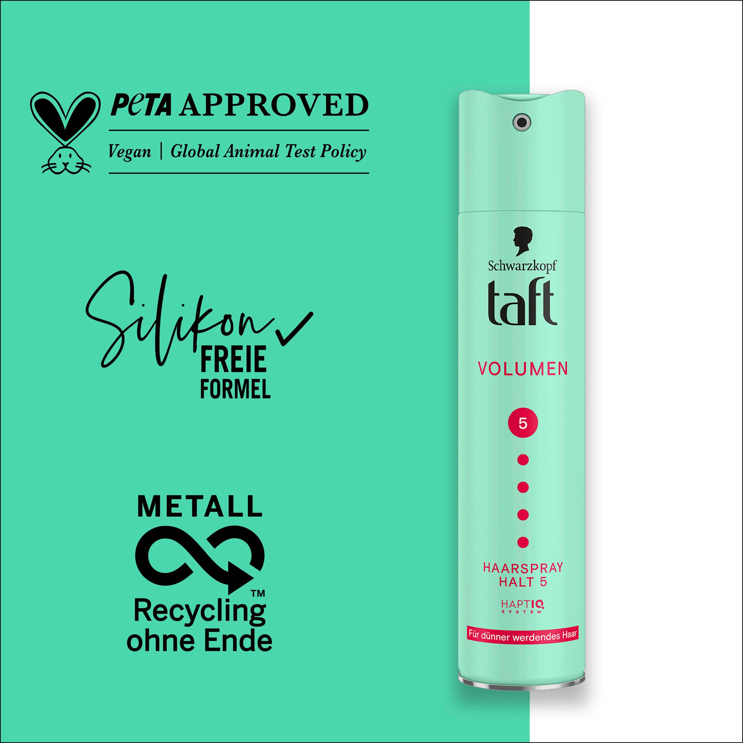 Produktbild taft Haarspray Volumen dünner werdendes Haar 250 ml Haltegrad 5 - sehr starker Halt 7 von 7