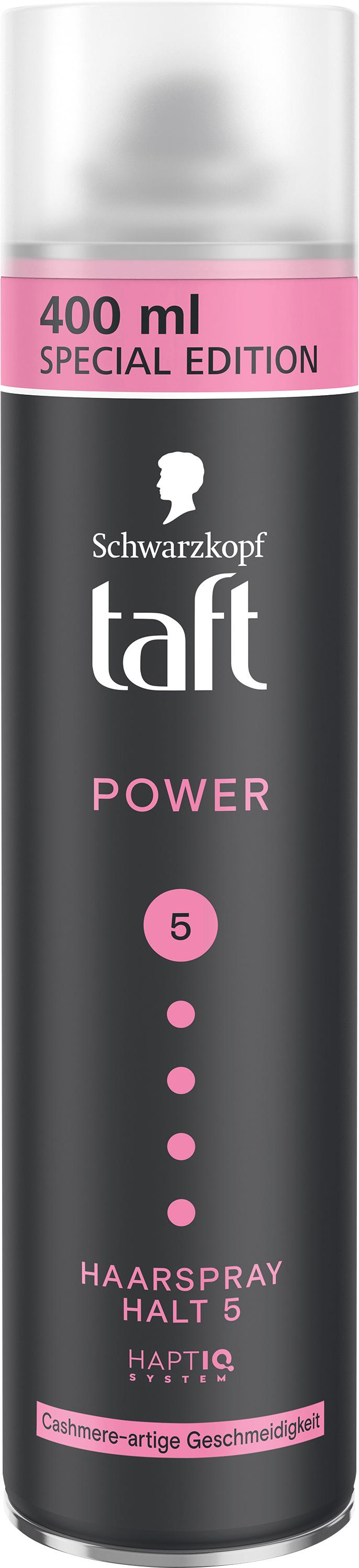 taft Haarspray Power Cashmere-artige Geschmeidigkeit Haltegrad 5 - sehr starker Halt