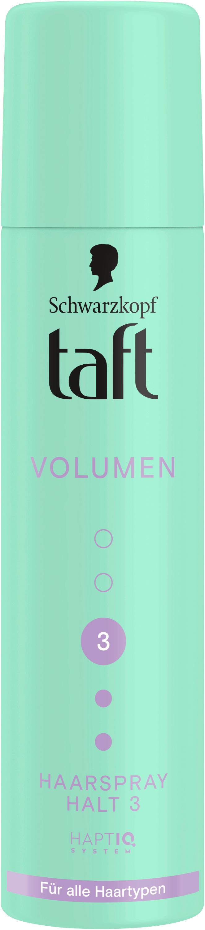 taft Haarspray Volumen alle Haartypen Haltegrad 3 - mittlerer Halt Mini