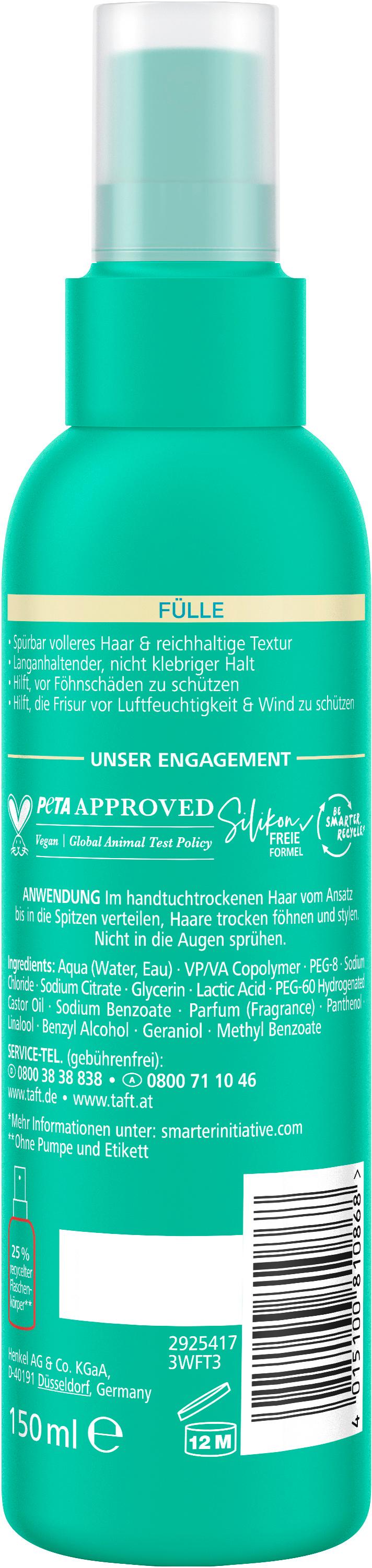 Produktbild taft Fülle Füllegebendes Spray 150 ml 2 von 7