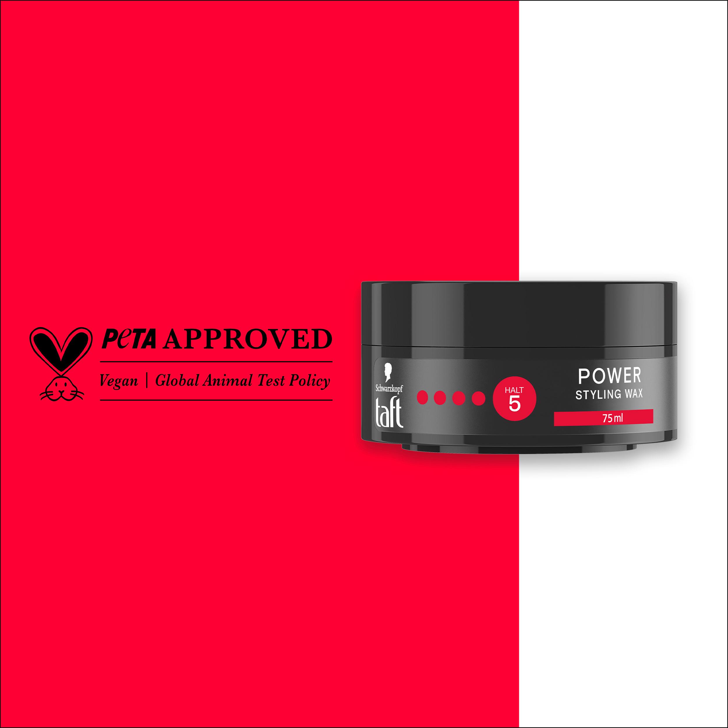 Produktbild taft Styling Wax Power 75ml - Haltegrad 5 - sehr starker Halt 5 von 6