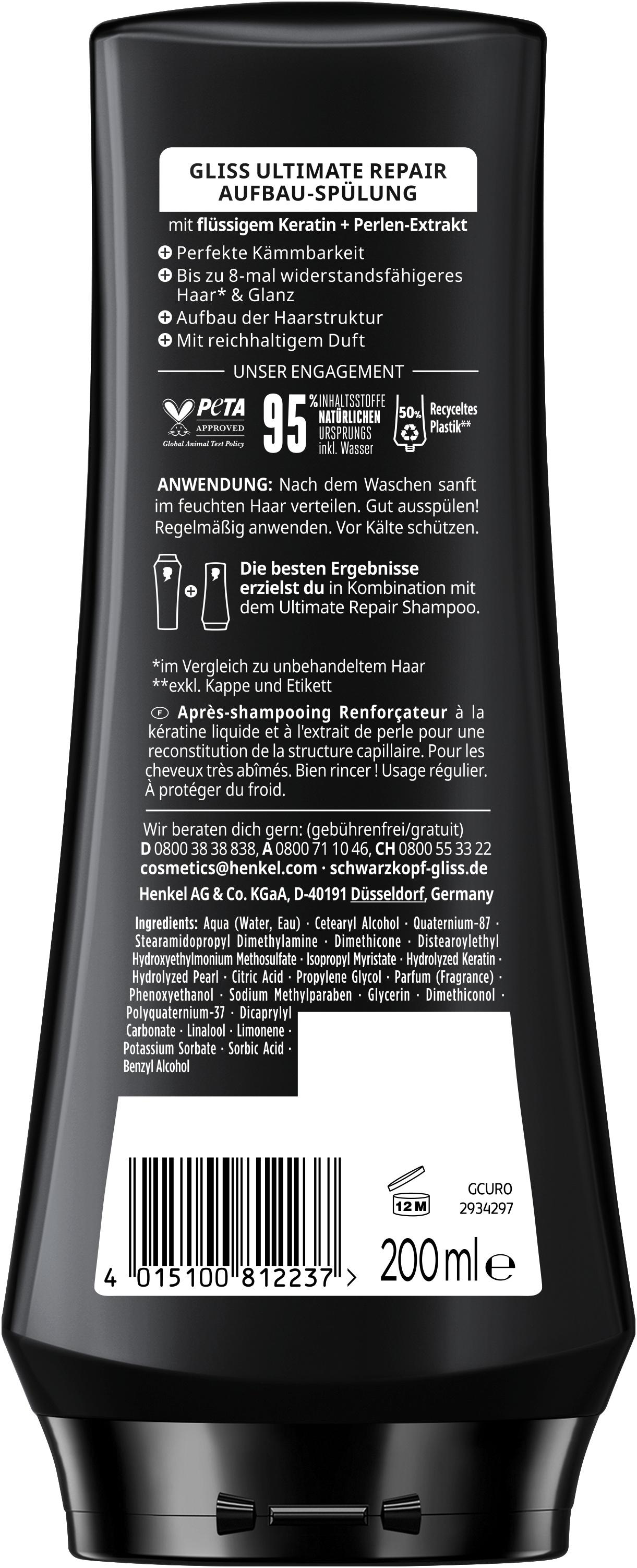 Produktbild GLISS Spülung Ultimate Repair 200 ml 2 von 9