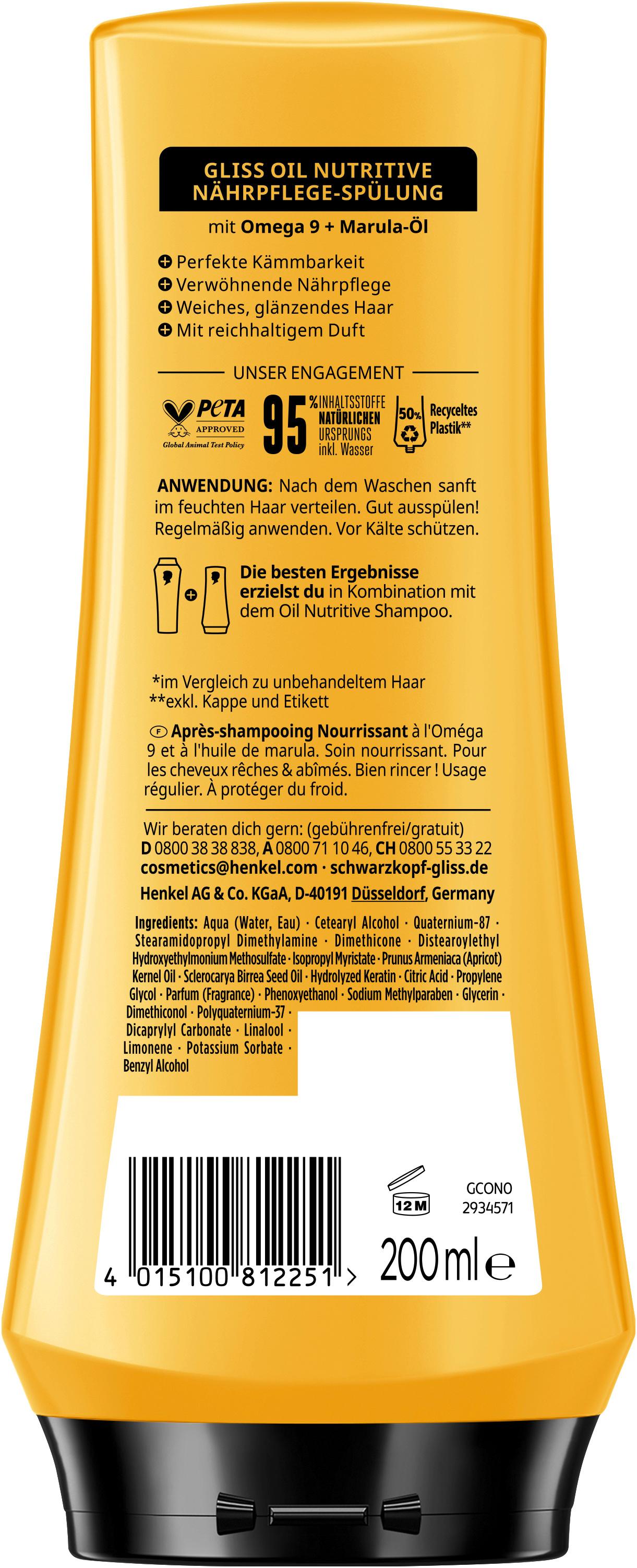 Produktbild GLISS Spülung Oil Nutritive 200 ml 2 von 10