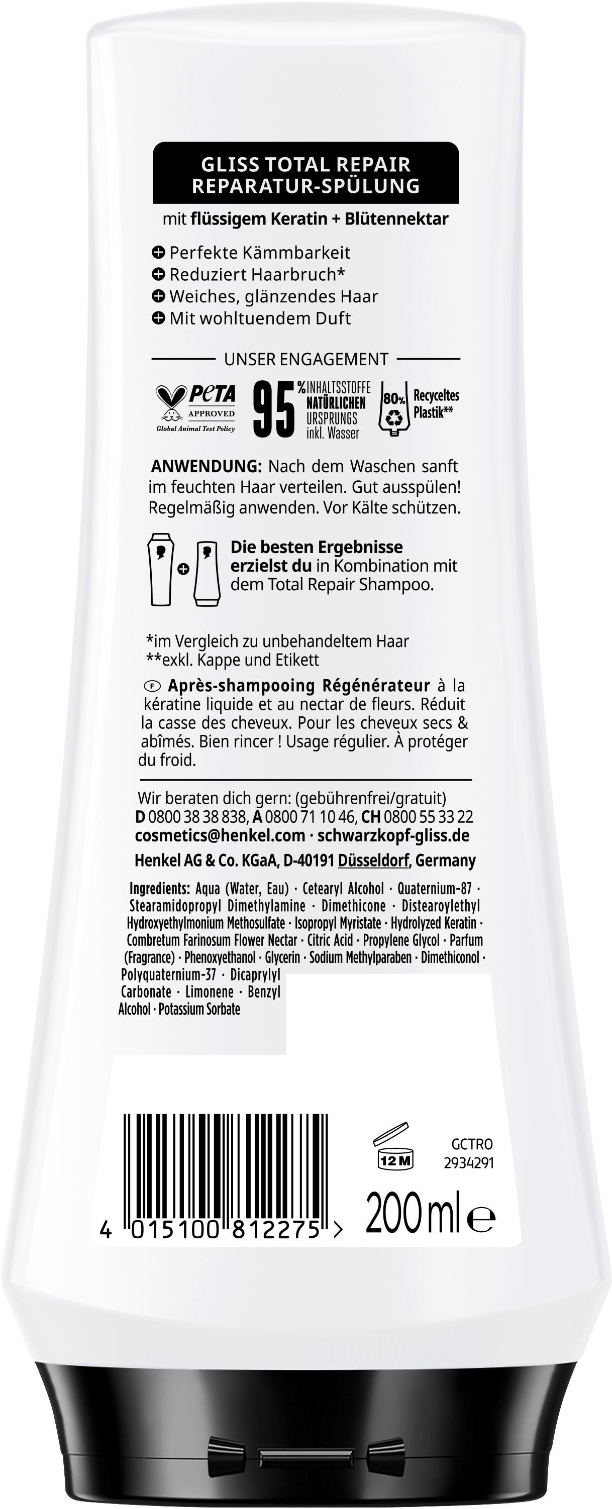 Produktbild GLISS Spülung Total Repair 200 ml 2 von 10