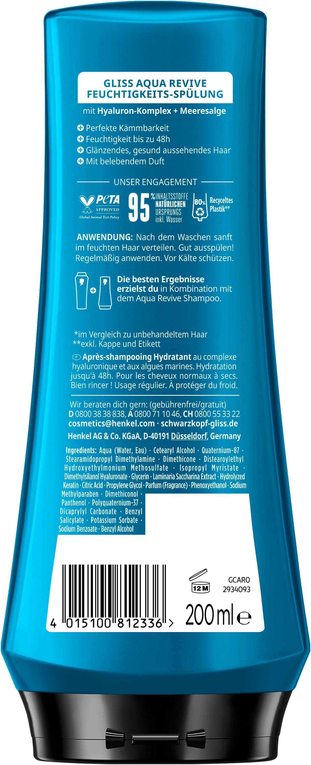 Produktbild GLISS Spülung Aqua Revive 200 ml 2 von 10