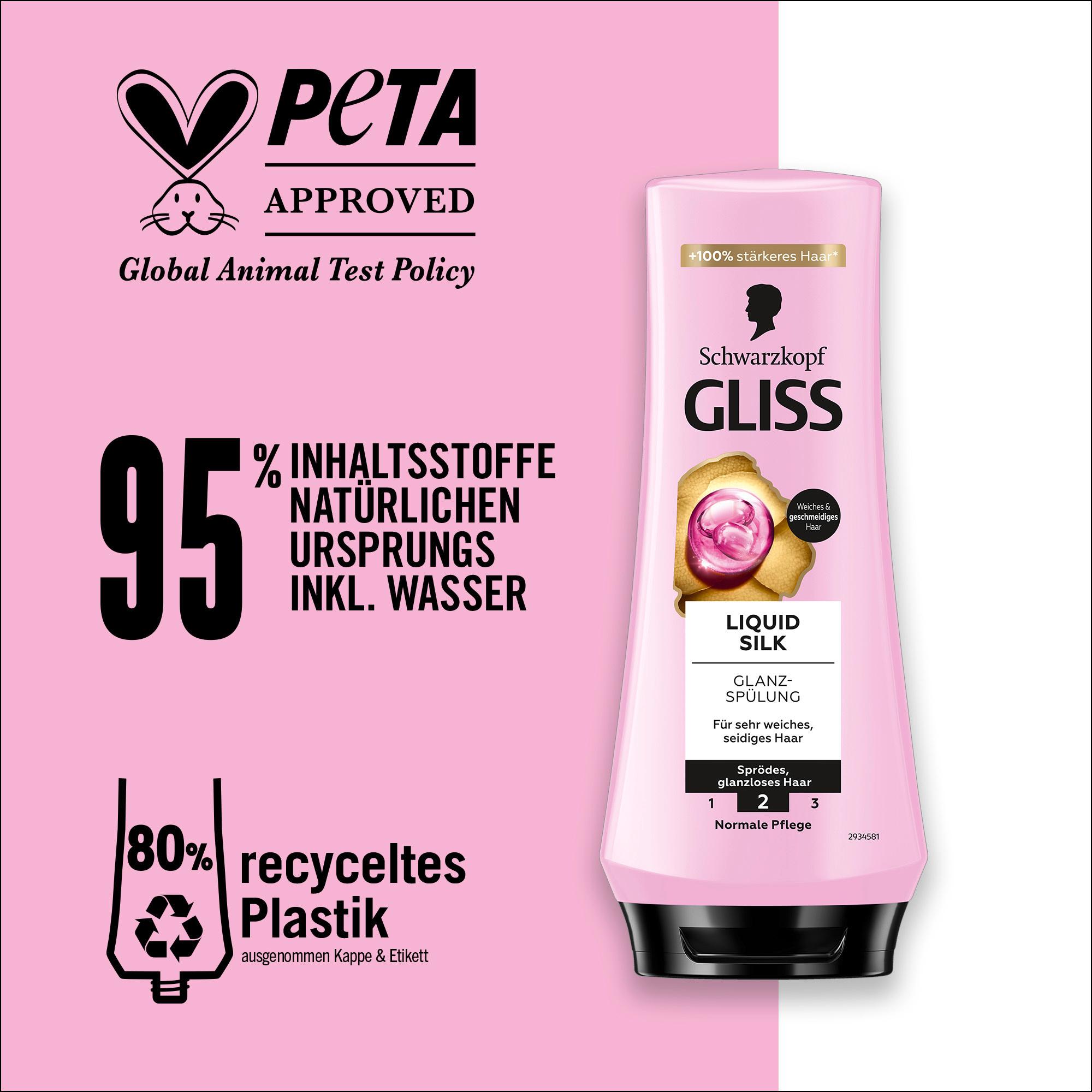 Produktbild GLISS Spülung Liquid Silk 200 ml 3 von 10