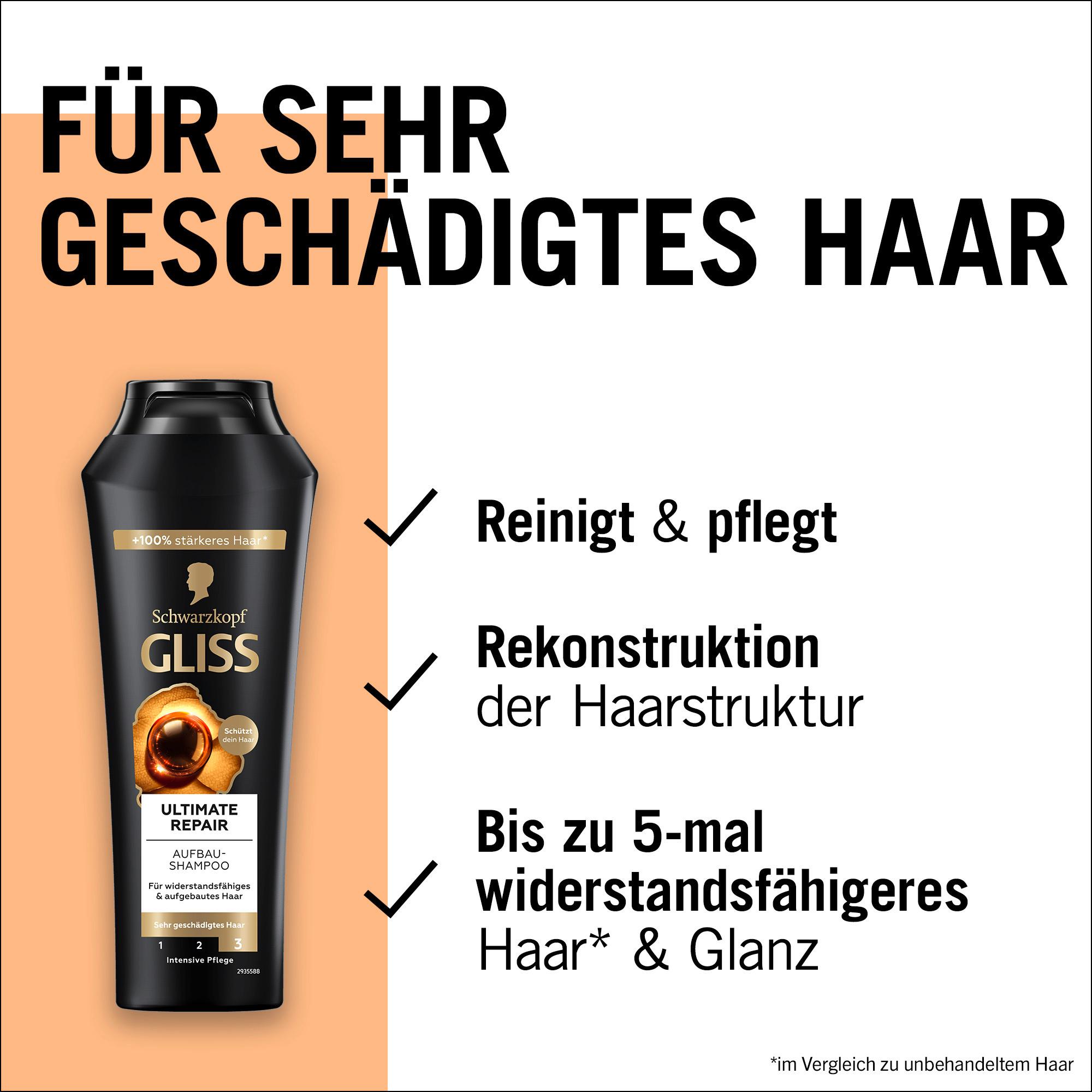Produktbild Gliss Shampoo Ultimate Repair 9 von 9