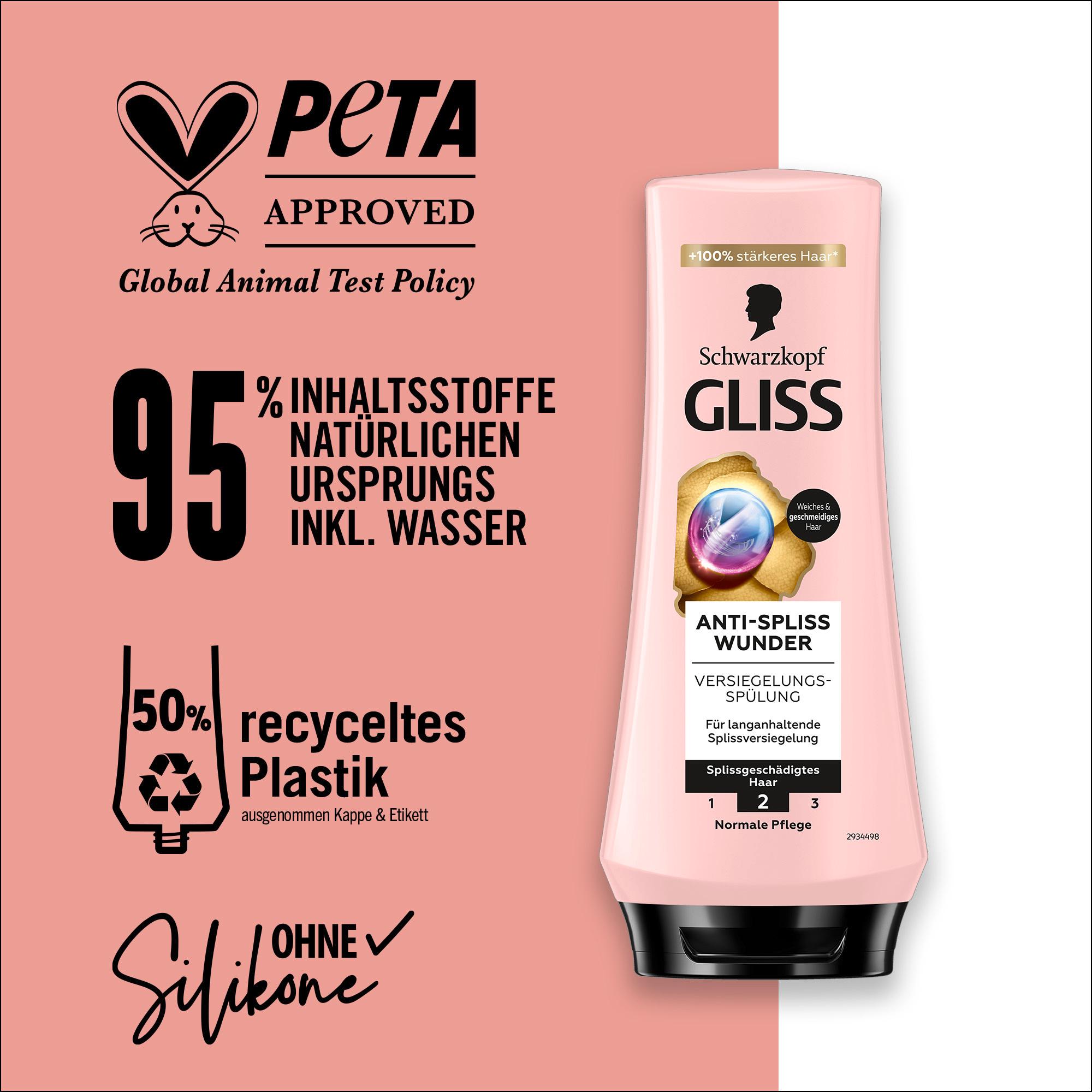 Produktbild GLISS Spülung Anti-Spliss Wunder 200 ml 5 von 9