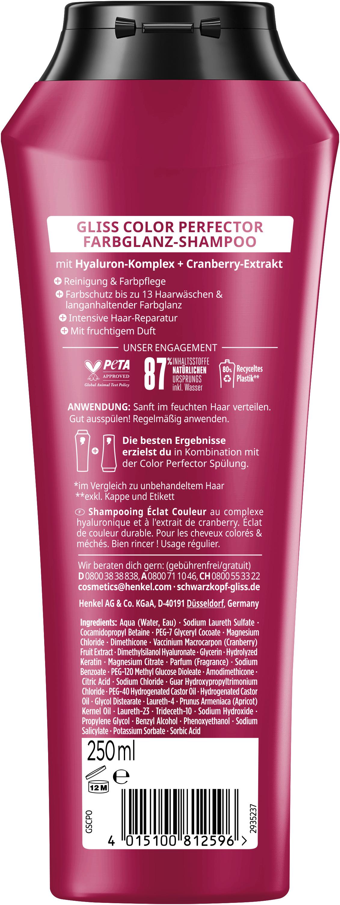 Produktbild GLISS Shampoo Colour Perfector 2 von 9